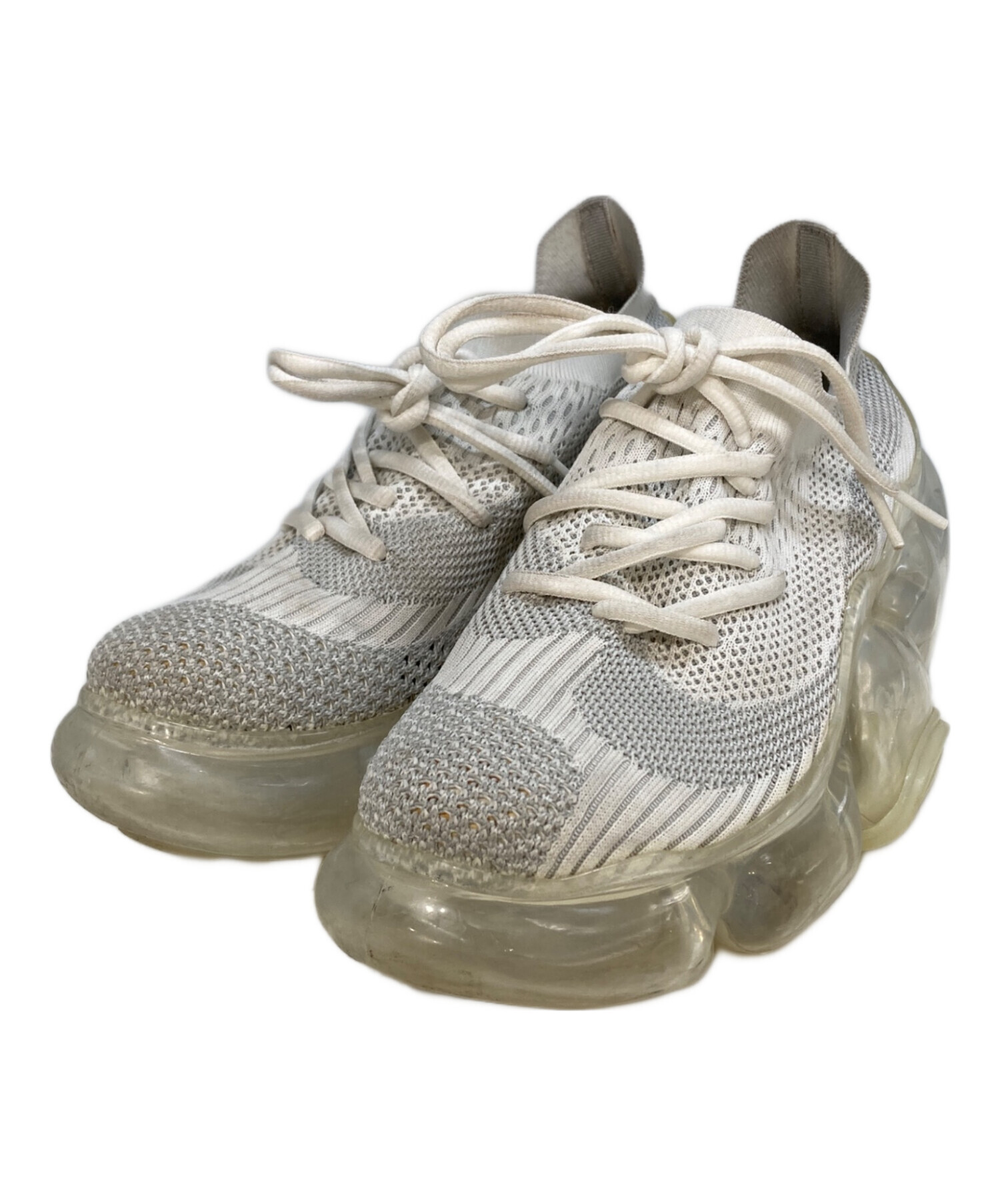 【タグあり】grounds MOOPIE　サイズ25.5 中古・古着通販】grounds (グラウンズ) MOOPIE ホワイト サイズ:25.5