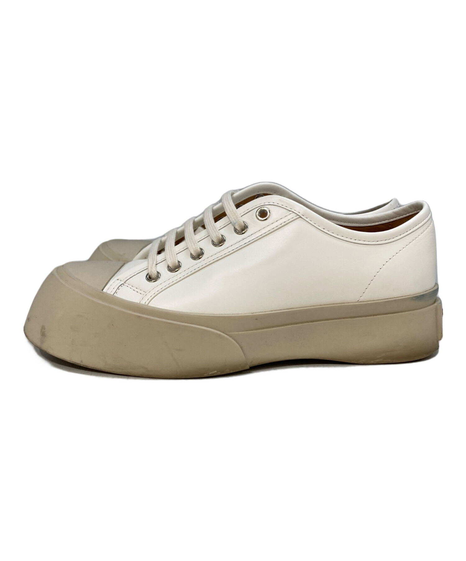 中古・古着通販】MARNI (マルニ) PABLO LACE-UP SNEAKE ホワイト 