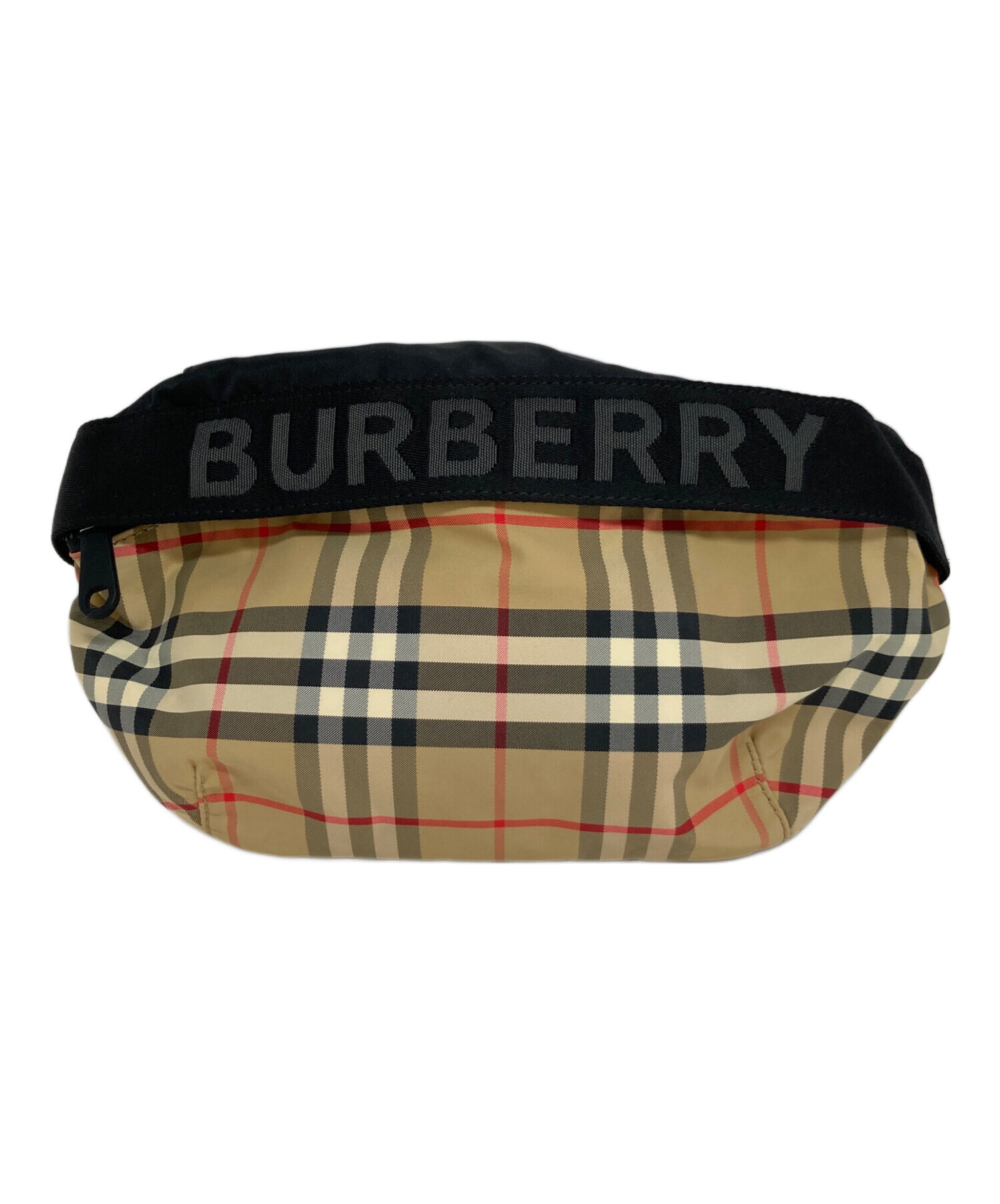 【美品】BURBERRY デニム調 ノバチェック ウエストバッグ ボディ 希少 中古・古着通販】BURBERRY (バーバリー) ノバチェック ウエストバッグ