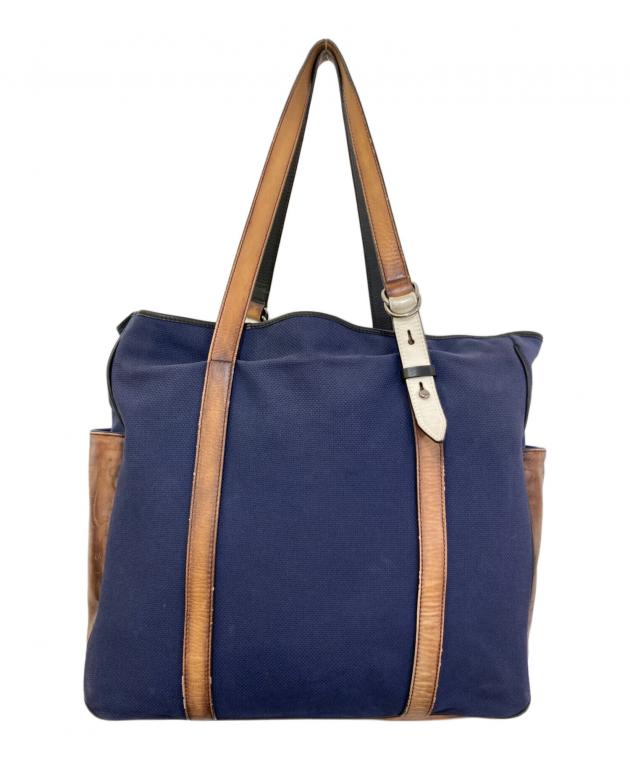 希少　Berluti ベルルッティ キャンバスコンビ　サイズ7 中古・古着通販】Berluti (ベルルッティ) チルアウト キャンバストート