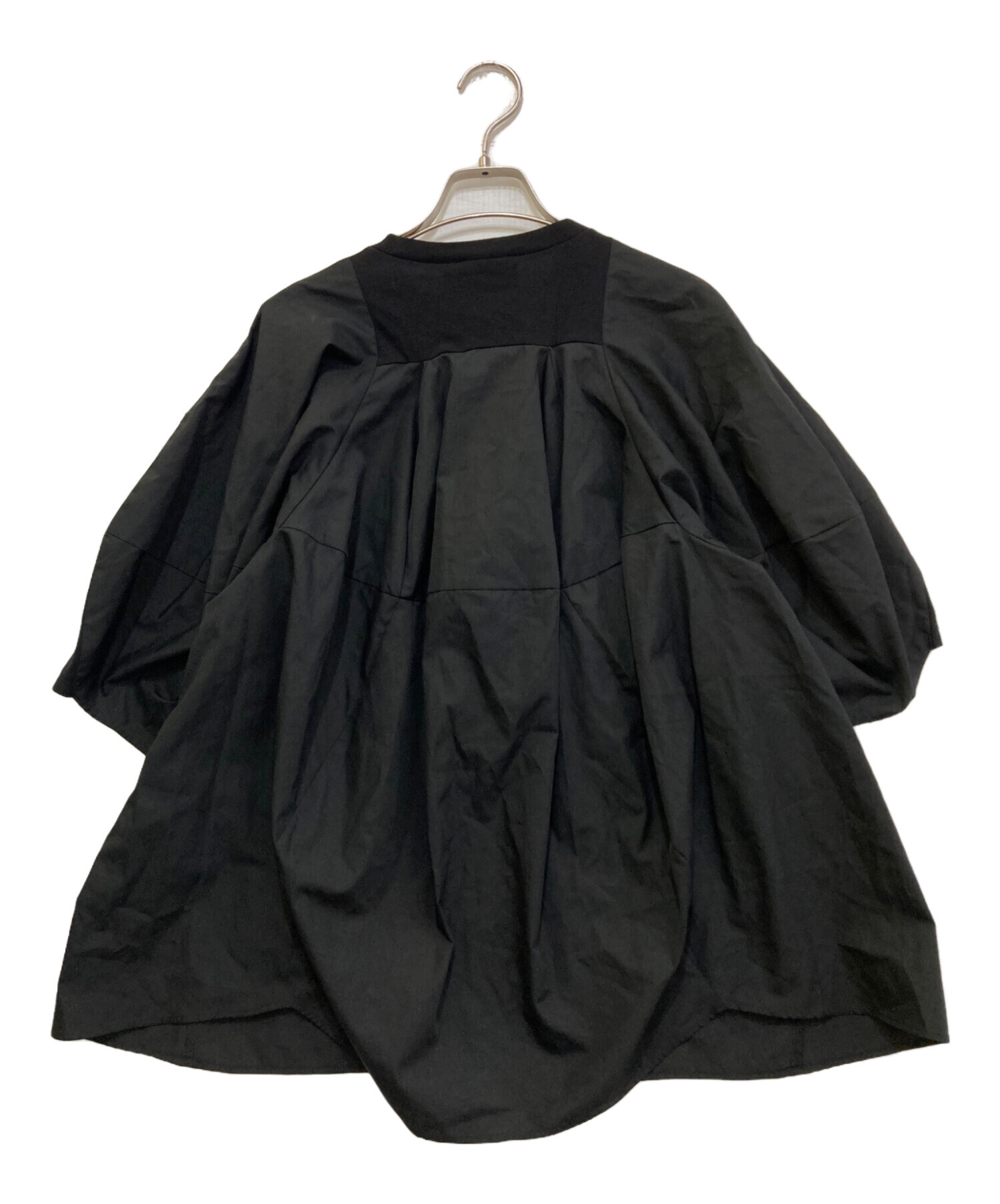 nagonstans ナゴンスタンス 25SS woven combination t-shirt デザイン切替Tシャツ 470IA480-0511 M ホワイト 14784 中古・古着通販】nagonstans (ナゴンスタンス) woven combination t