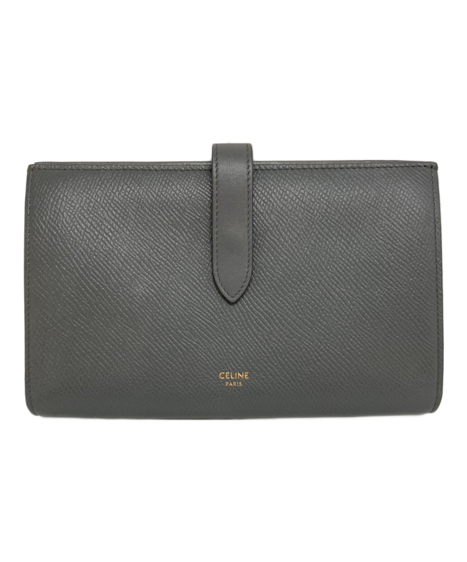 財布　中古　専用 中古・古着通販】CELINE (セリーヌ) ラージストラップウォレット