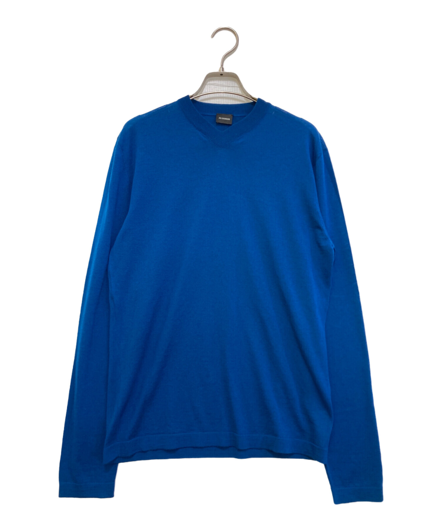 中古・古着通販】JIL SANDER (ジルサンダー) Vネックウールニット