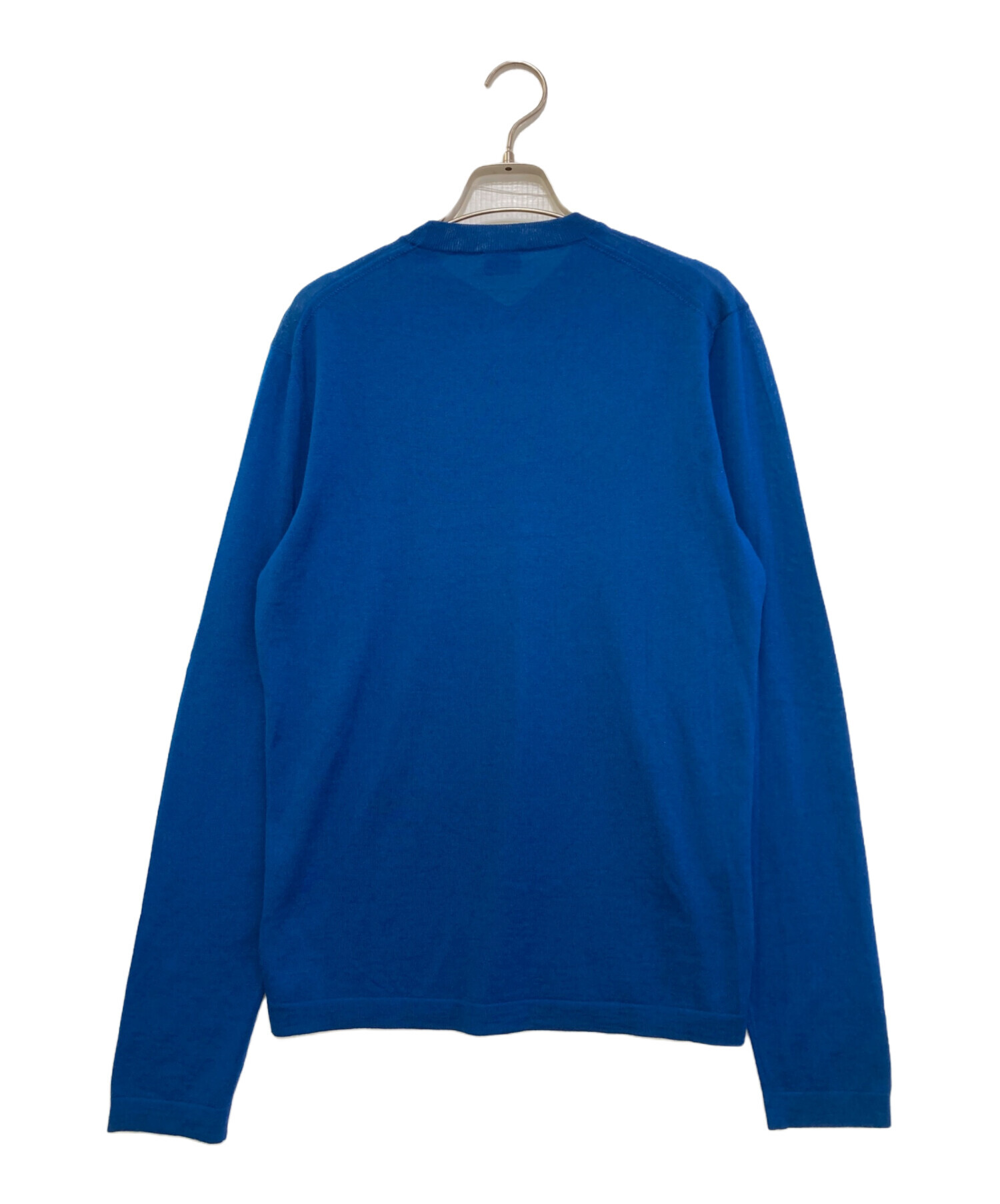 JIL SANDER ジルサンダー ニット・セーター 40(M位) 青 【古着】【中古】 JIL SANDER - JIL SANDER ジルサンダー ニット・セーター S 紺 【古着
