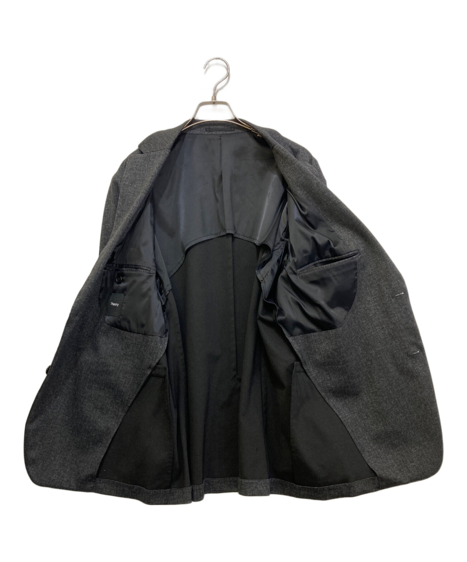 Theory Namba melange グレー セットアップジャケット 中古・古着通販】theory (セオリー) NAMBA MELANGEテーラード