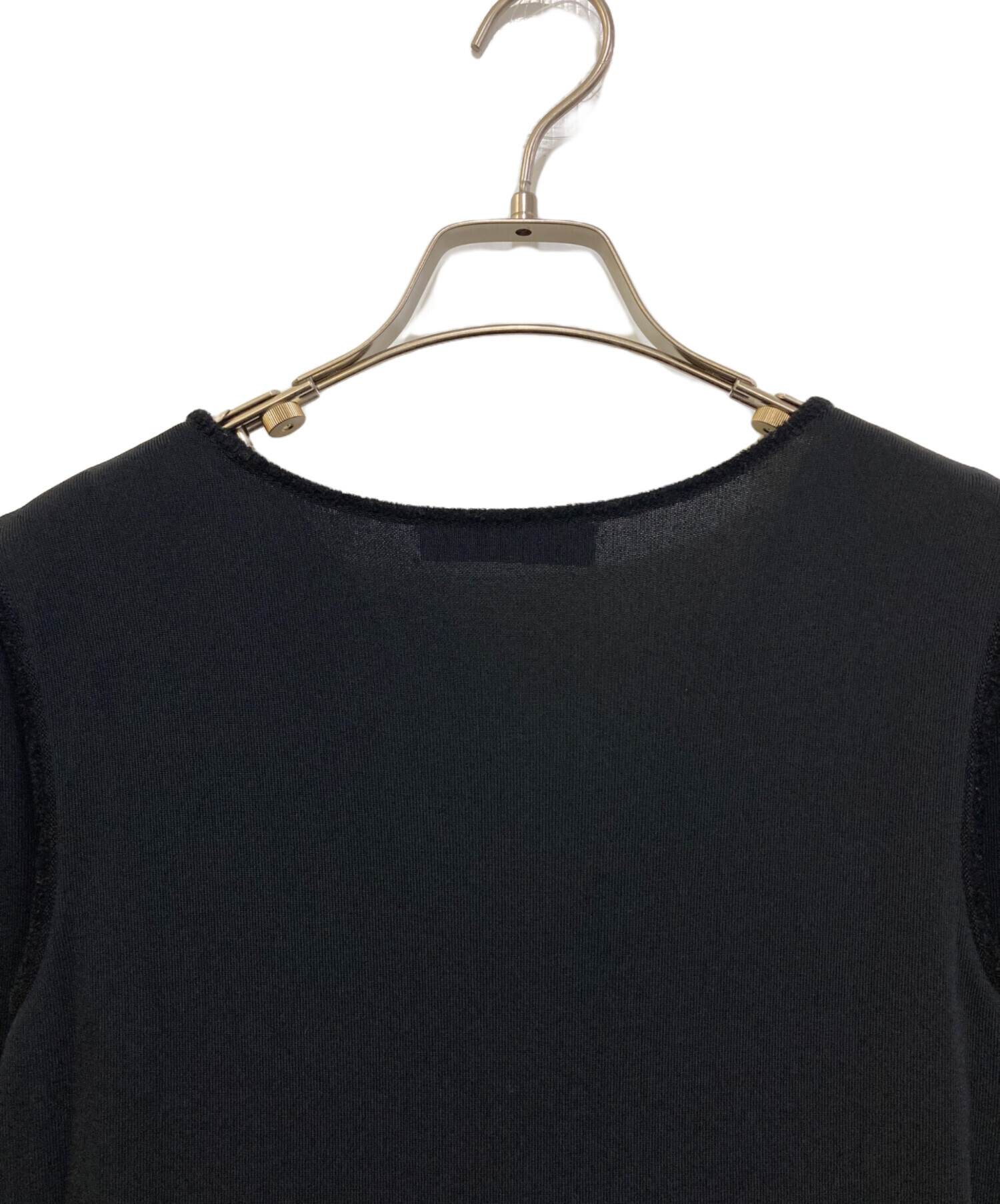 【美品】FOXEY フーディー　38 ブラックブラック（最終お値下げ） 中古・古着通販】FOXEY (フォクシー) vネックワンピース 29006