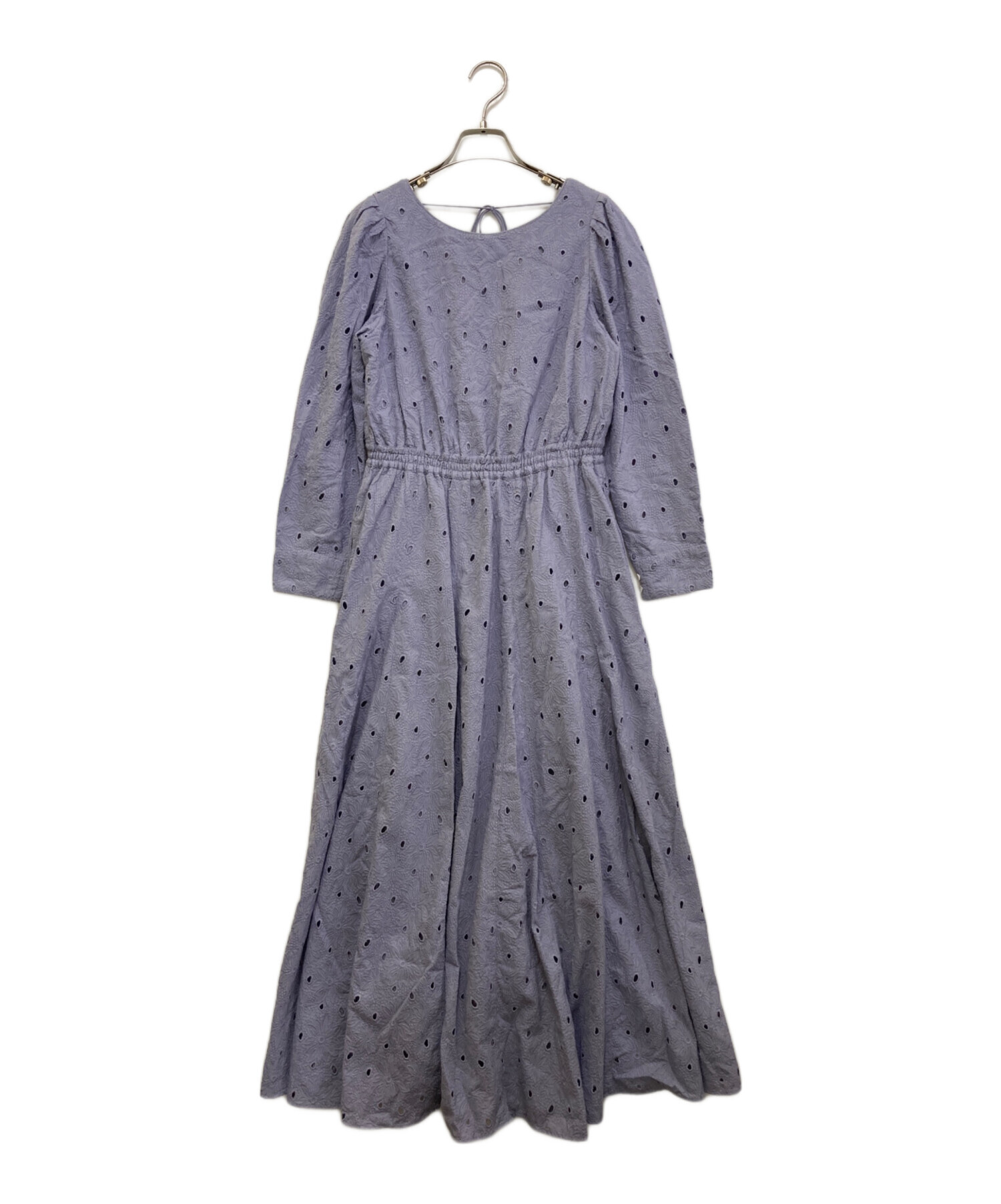 中古・古着通販】ne quittez pas (ヌキテパ) カットワークワンピース