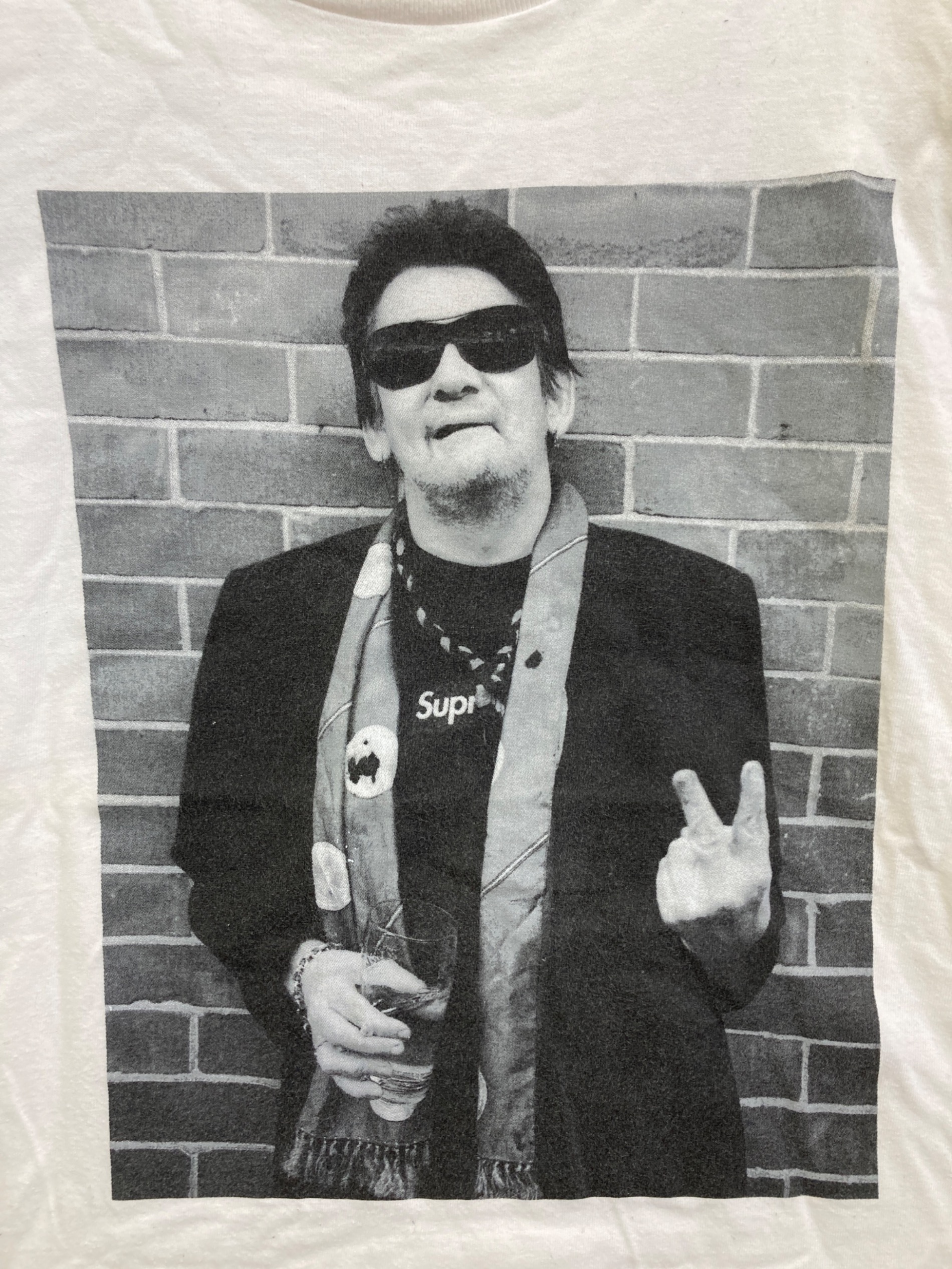 中古・古着通販】SUPREME (シュプリーム) Shane MacGowan Tee ホワイト 