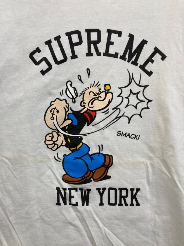 中古・古着通販】SUPREME (シュプリーム) Popeye Tee ホワイト サイズ 
