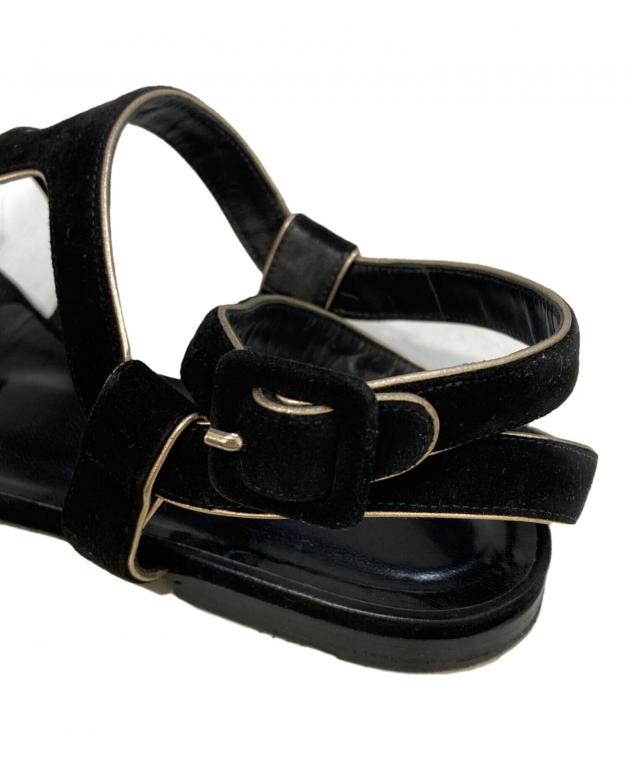 中古・古着通販】HERMES (エルメス) スエードストラップサンダル