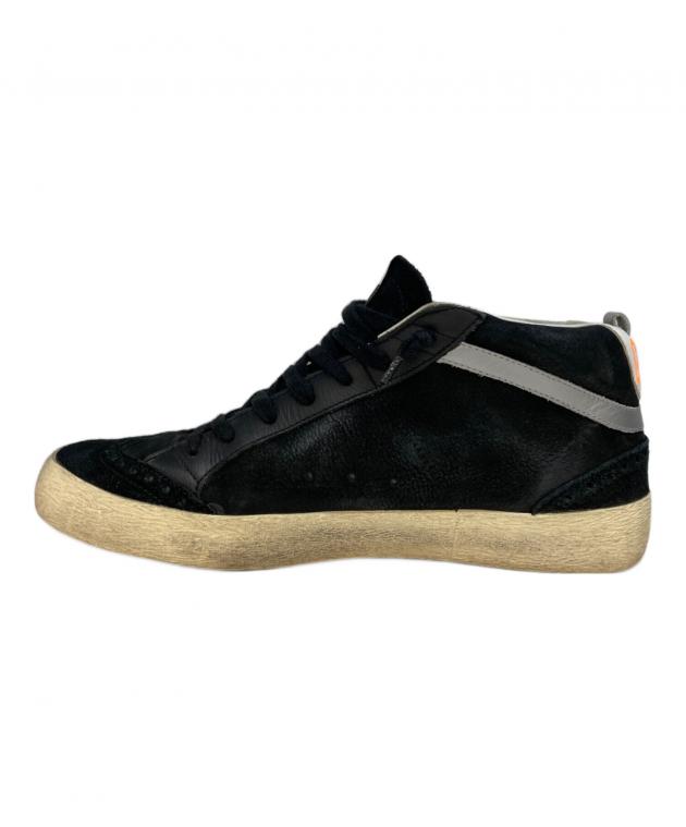 中古・古着通販】GOLDEN GOOSE (ゴールデングース) mid star ブラック
