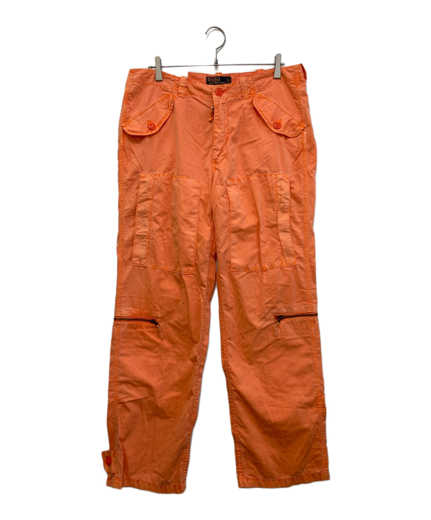 RRL ダブルアールエル カーゴパンツ オレンジ レンジャー ポプリン カーゴ パンツ（カーゴパンツ）｜RRL（ダブル