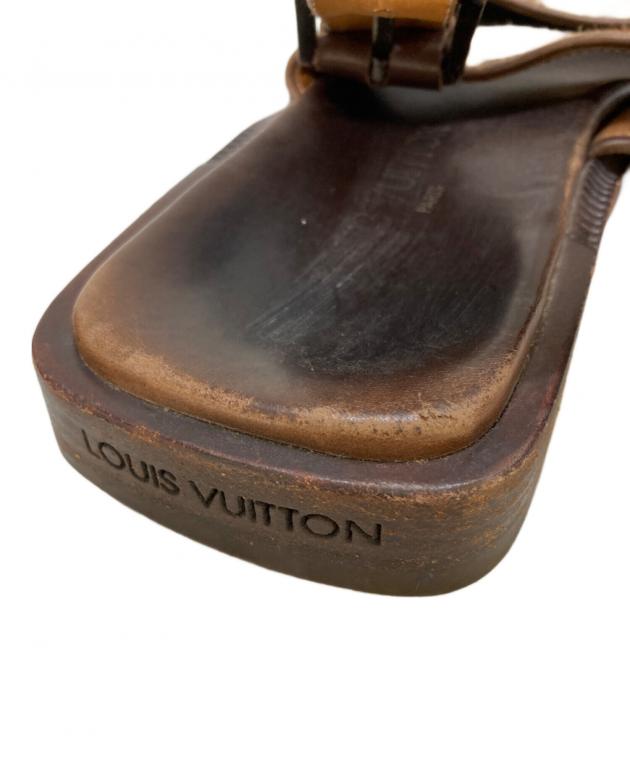 中古・古着通販】LOUIS VUITTON (ルイ ヴィトン) ダミエハラコサンダル