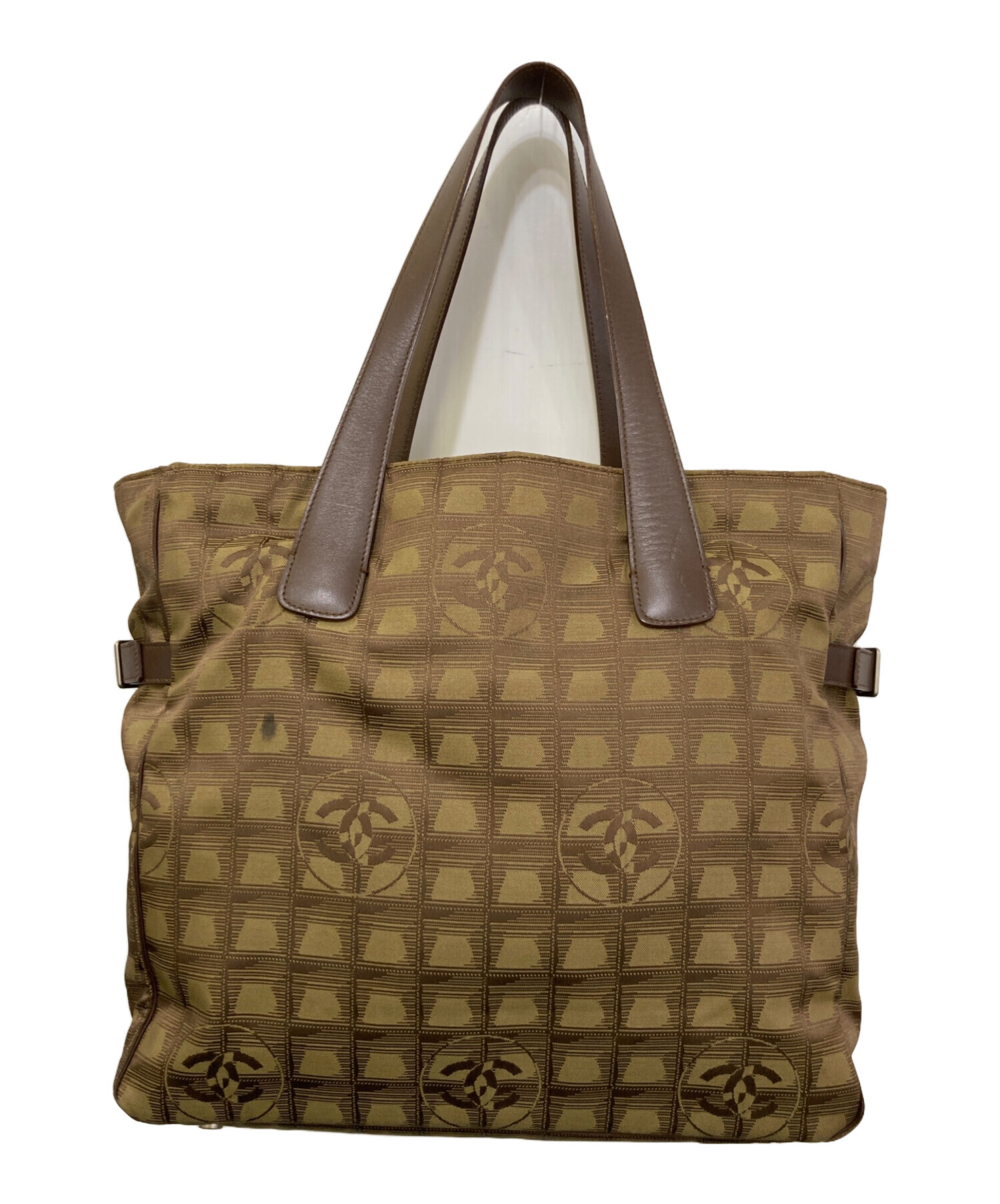 中古・古着通販】CHANEL (シャネル) トラベルライントートバッグ 