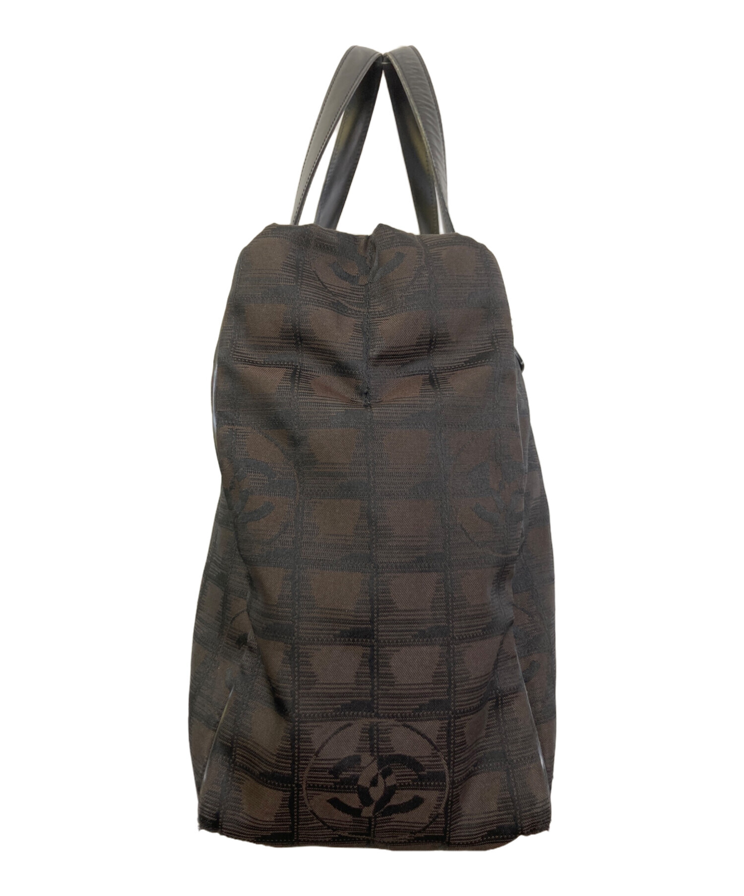 中古・古着通販】CHANEL (シャネル) ニュートラベルラインハンドバッグ 