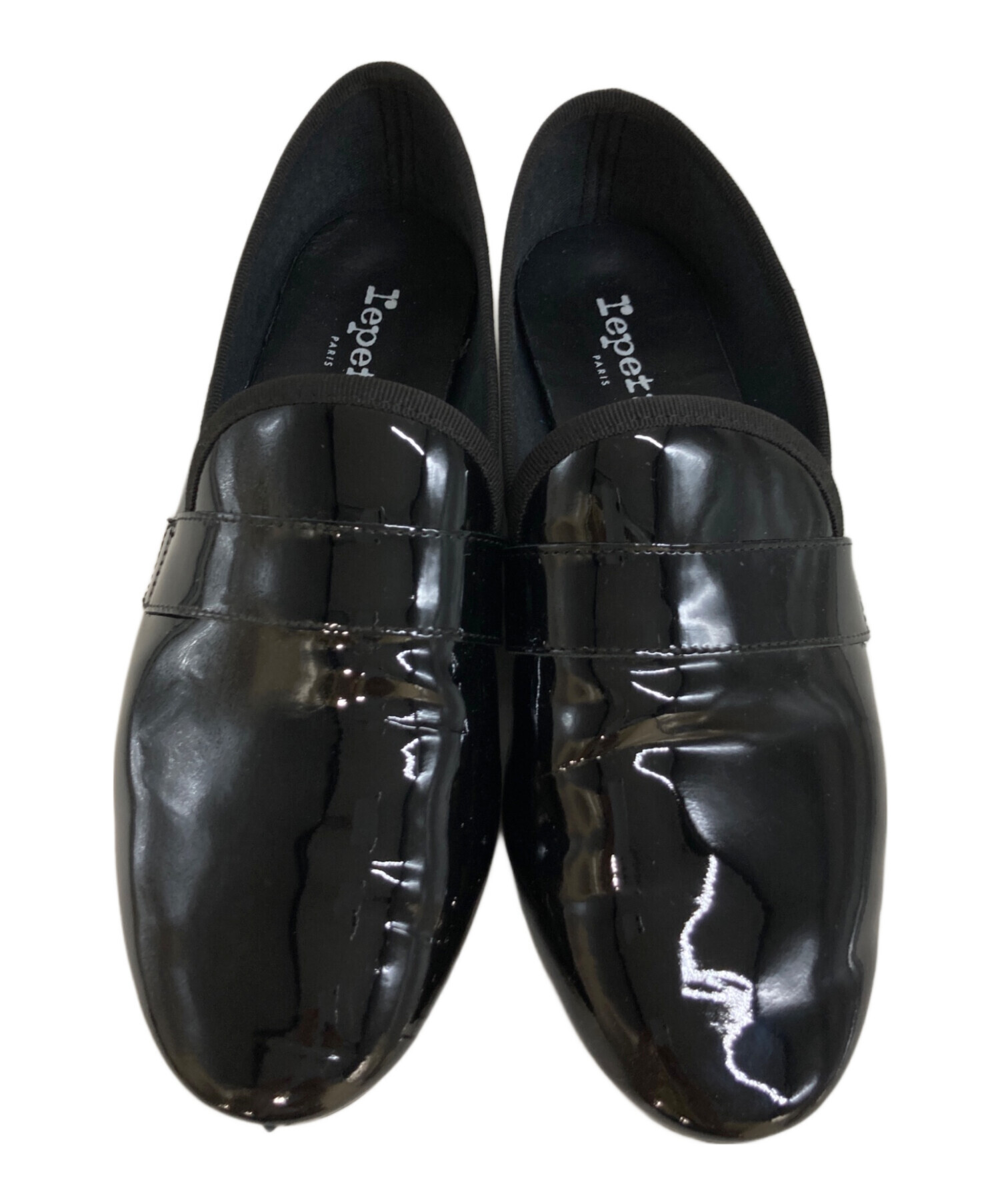 【s09017228508さま】reppet エナメルローファー 中古・古着通販】repetto (レペット) エナメルオペラローファー