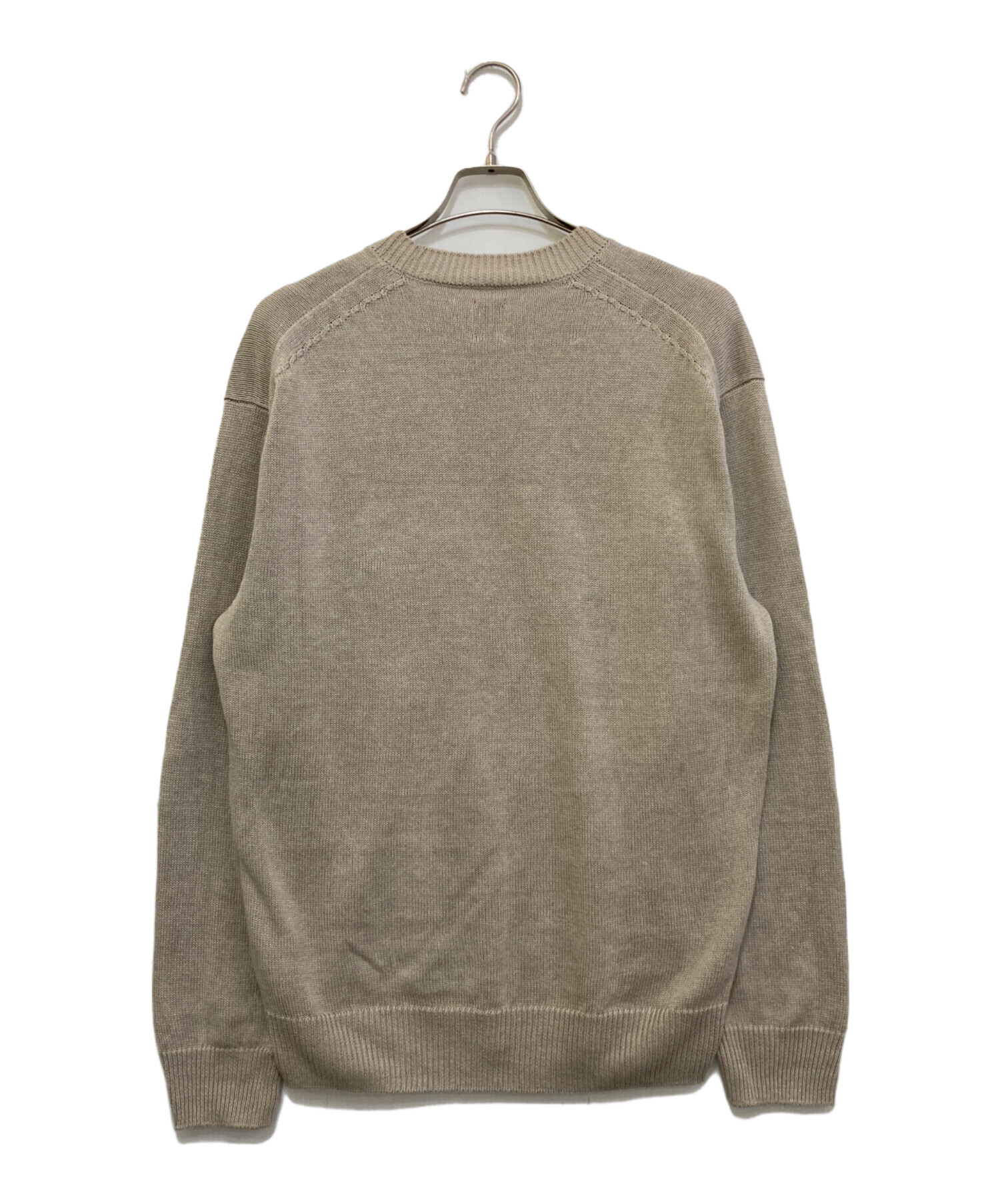 中古・古着通販】BATONER (バトナ―) WASHED HIGH COUNT LINEN CREWNECK