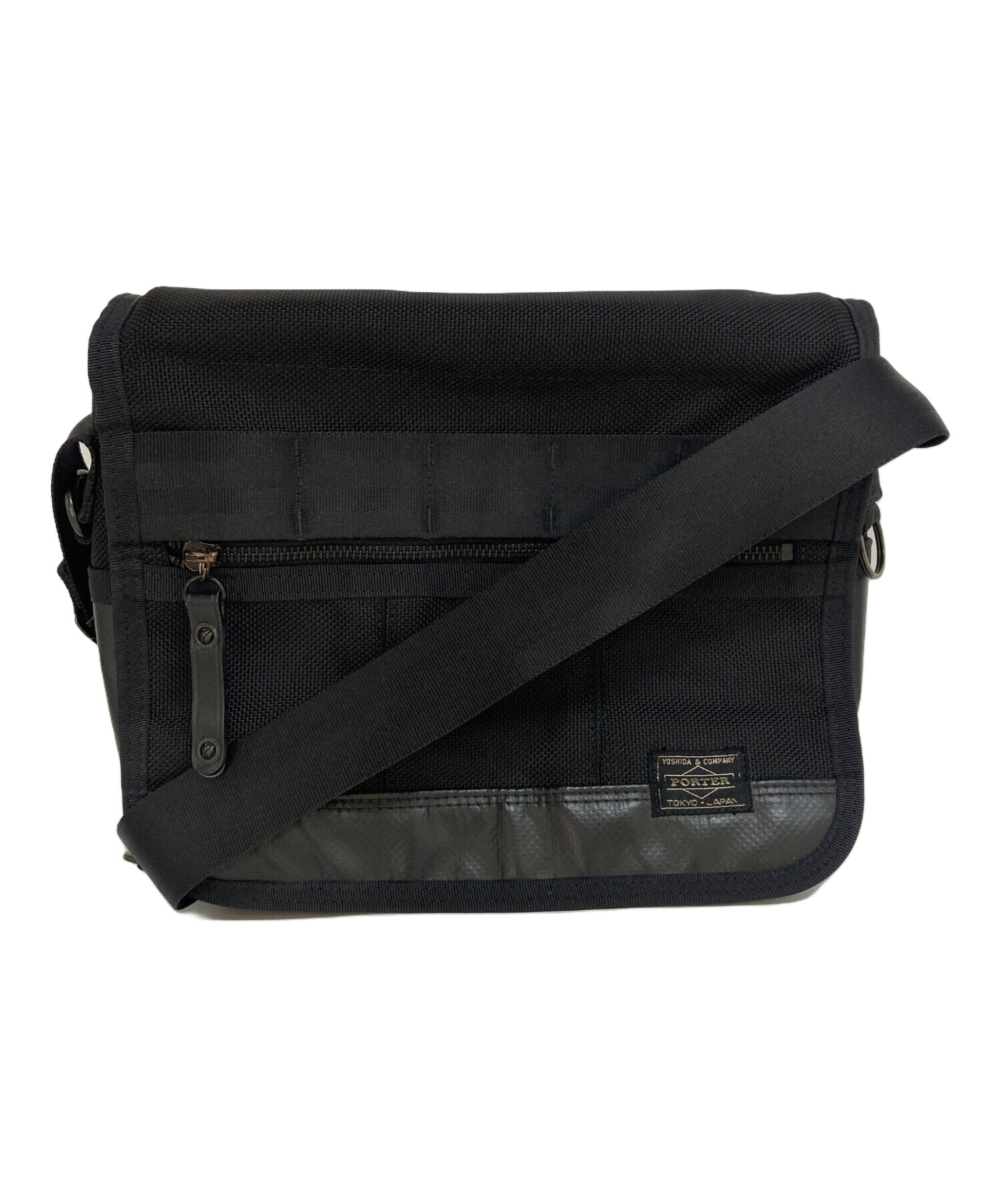 未使用✨ポーター ヒート トートバッグ ショルダーバッグ 2way ブラック 中古・古着通販】PORTER (ポーター) ヒートショルダーバッグ ブラック