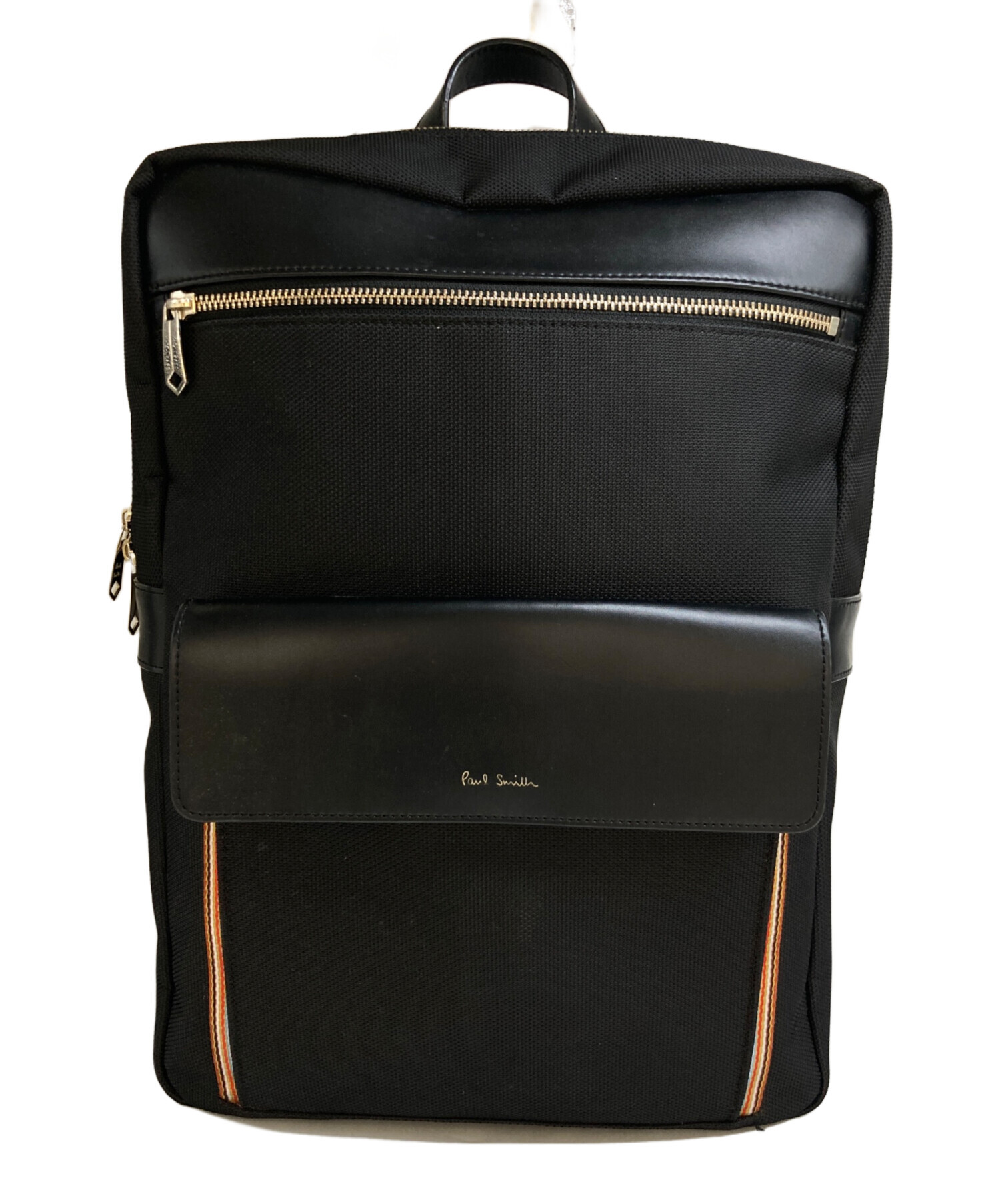 中古・古着通販】PAUL SMITH (ポールスミス) バックパック ブラック 