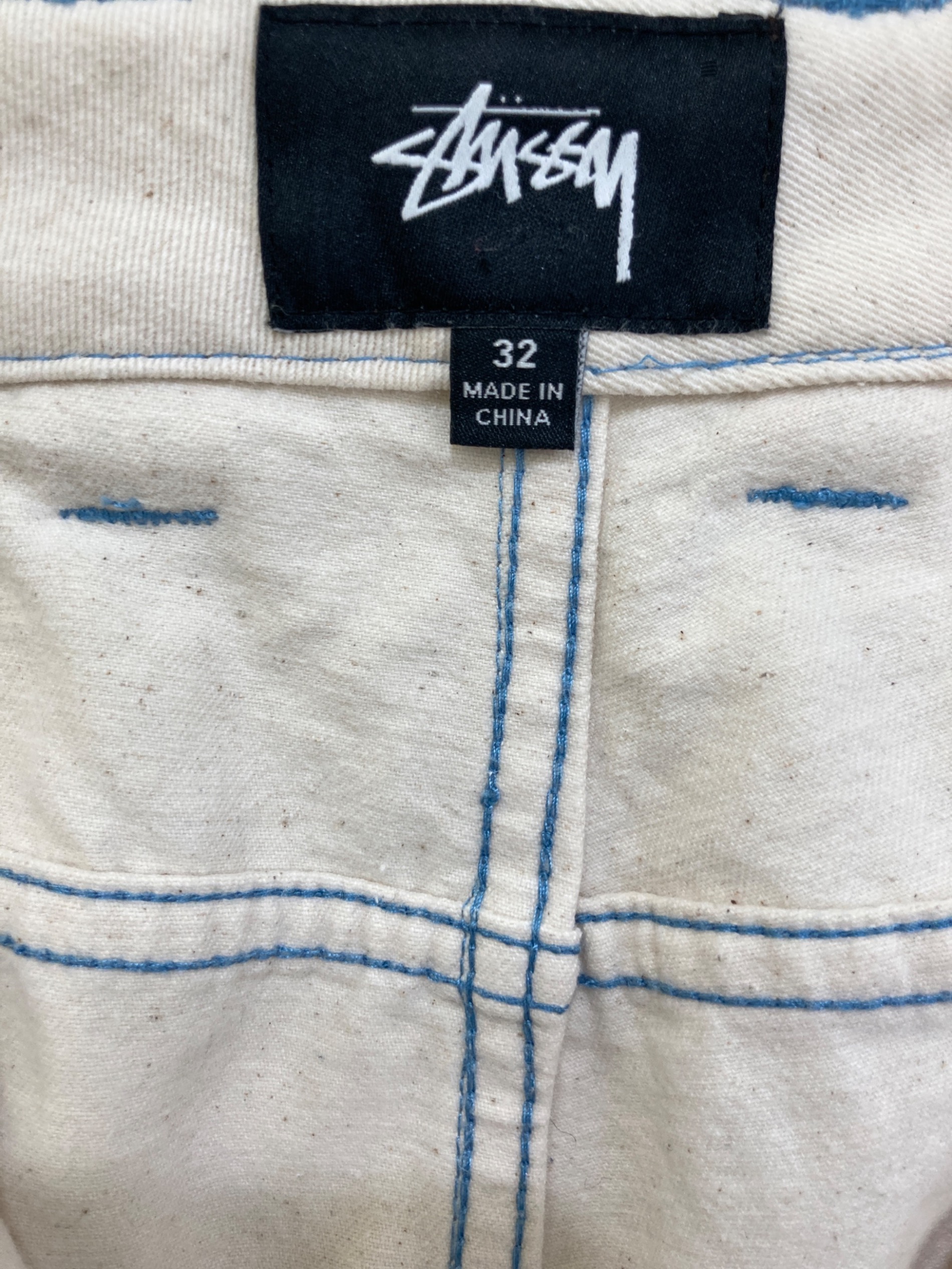 STUSSY ステューシー　ダブルニー　ペインターパンツ　NV 32 中古・古着通販】stussy (ステューシー) ダブルニー ペインターパンツ