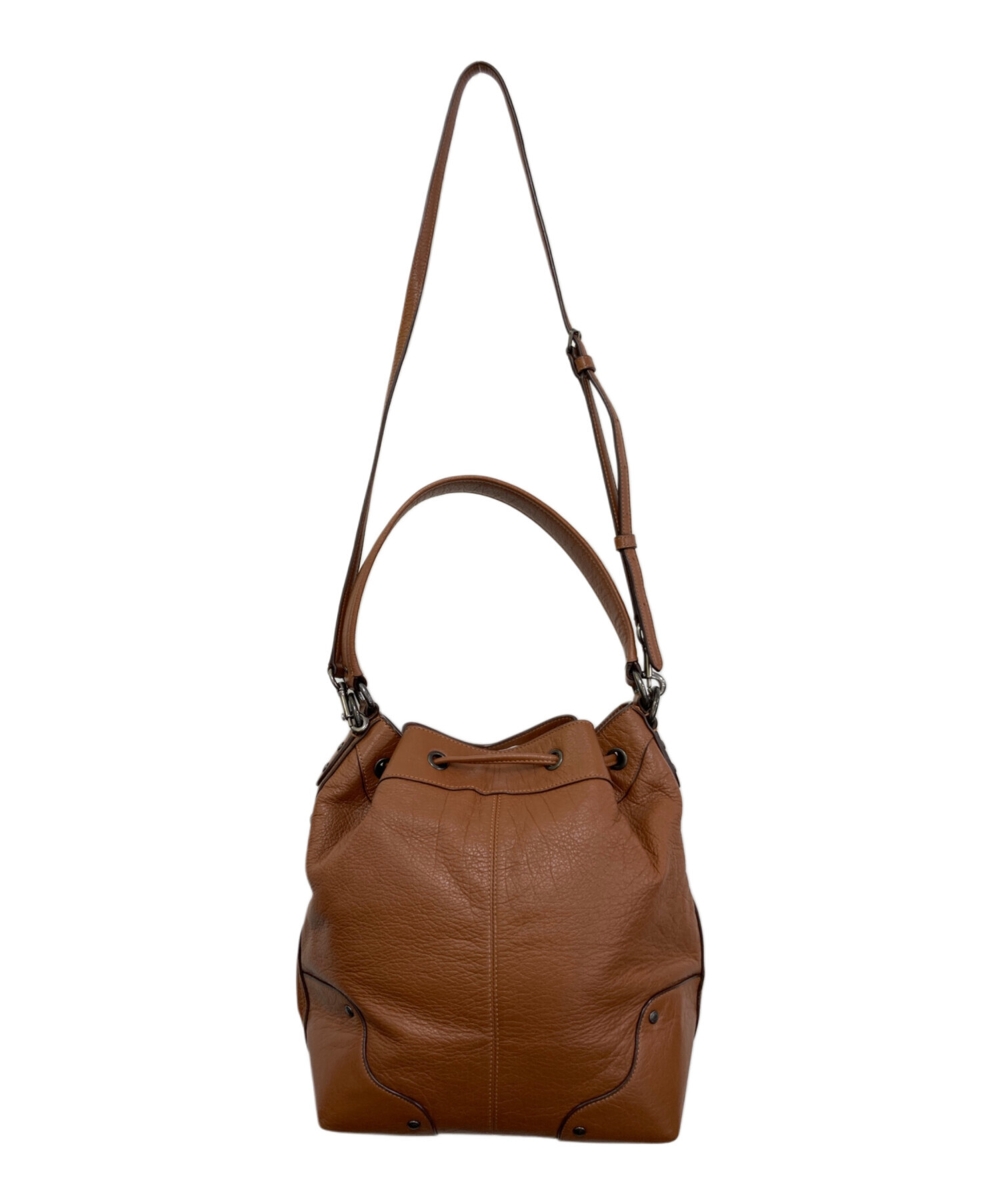 中古・古着通販】COACH (コーチ) 2WAYバッグ F35684 ブラウン 中古・古着通販】COACH (コーチ) 2WAYバッグ F35684 ブラウン