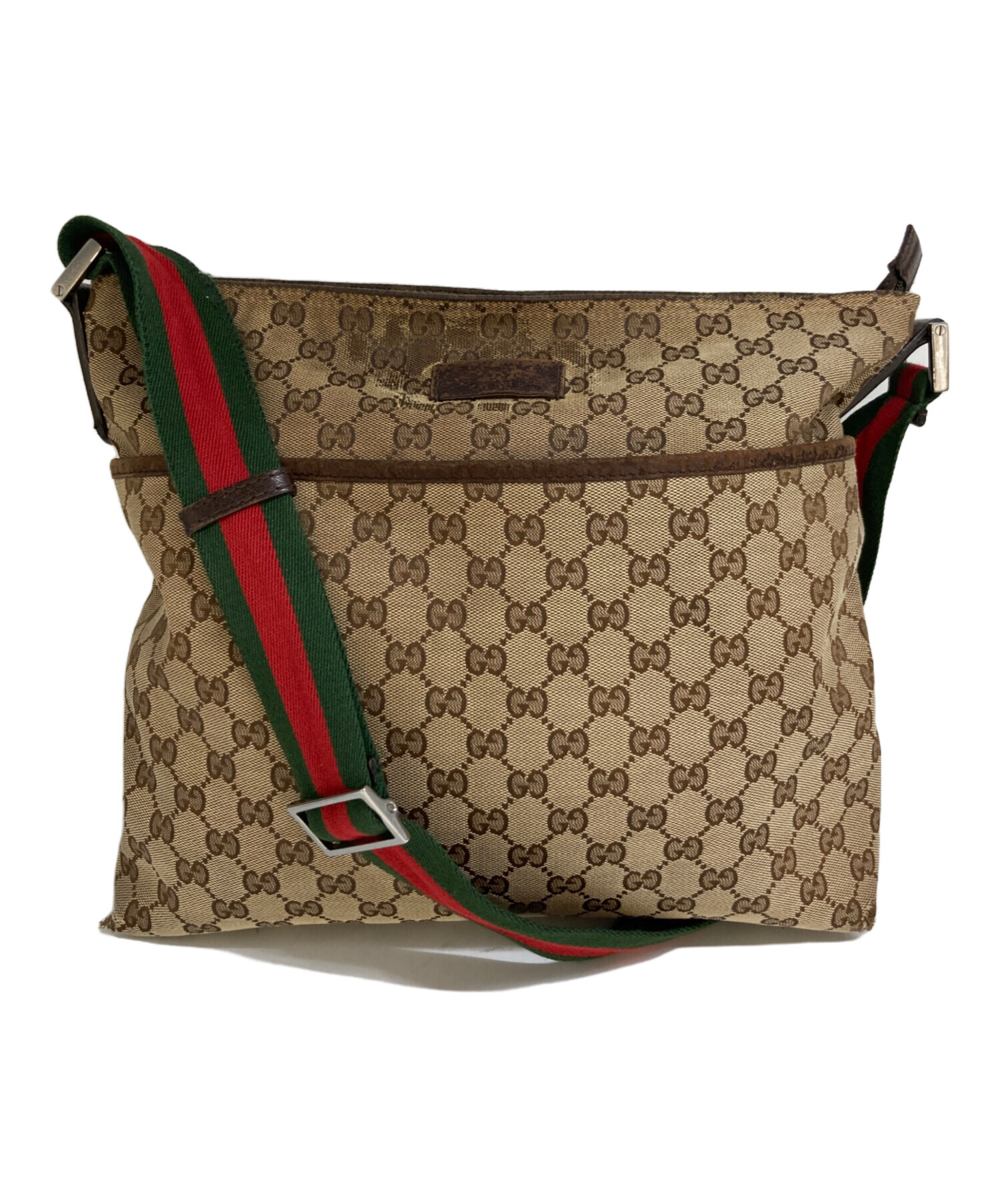 中古・古着通販】GUCCI (グッチ) ショルダーバッグ 189751 ベージュ