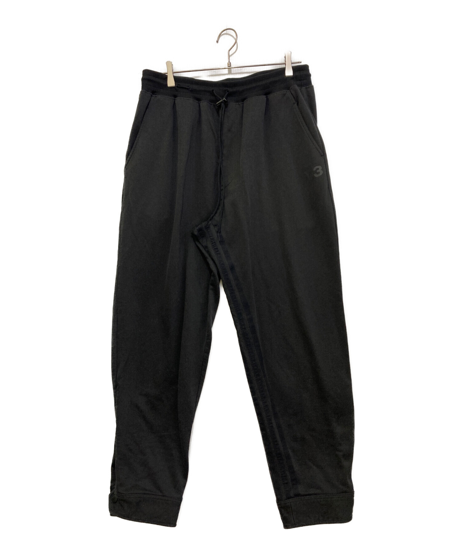 中古・古着通販】Y-3 (ワイスリー) M YOHJI TRACK PANTS ブラック