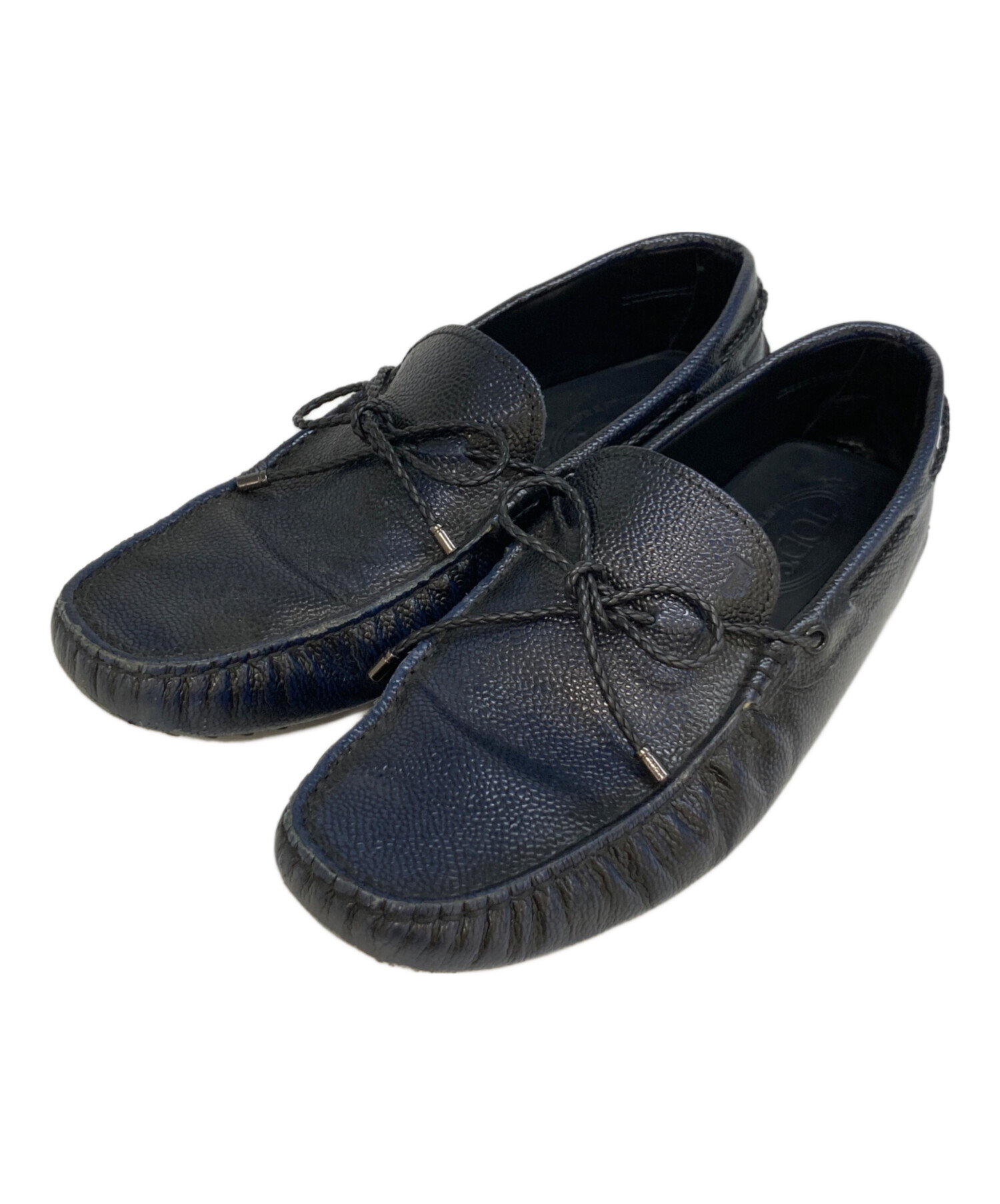 TOD’S 未使用　ドライビングシューズ 中古・古着通販】TOD'S (トッズ) ドライビングシューズ ブラック