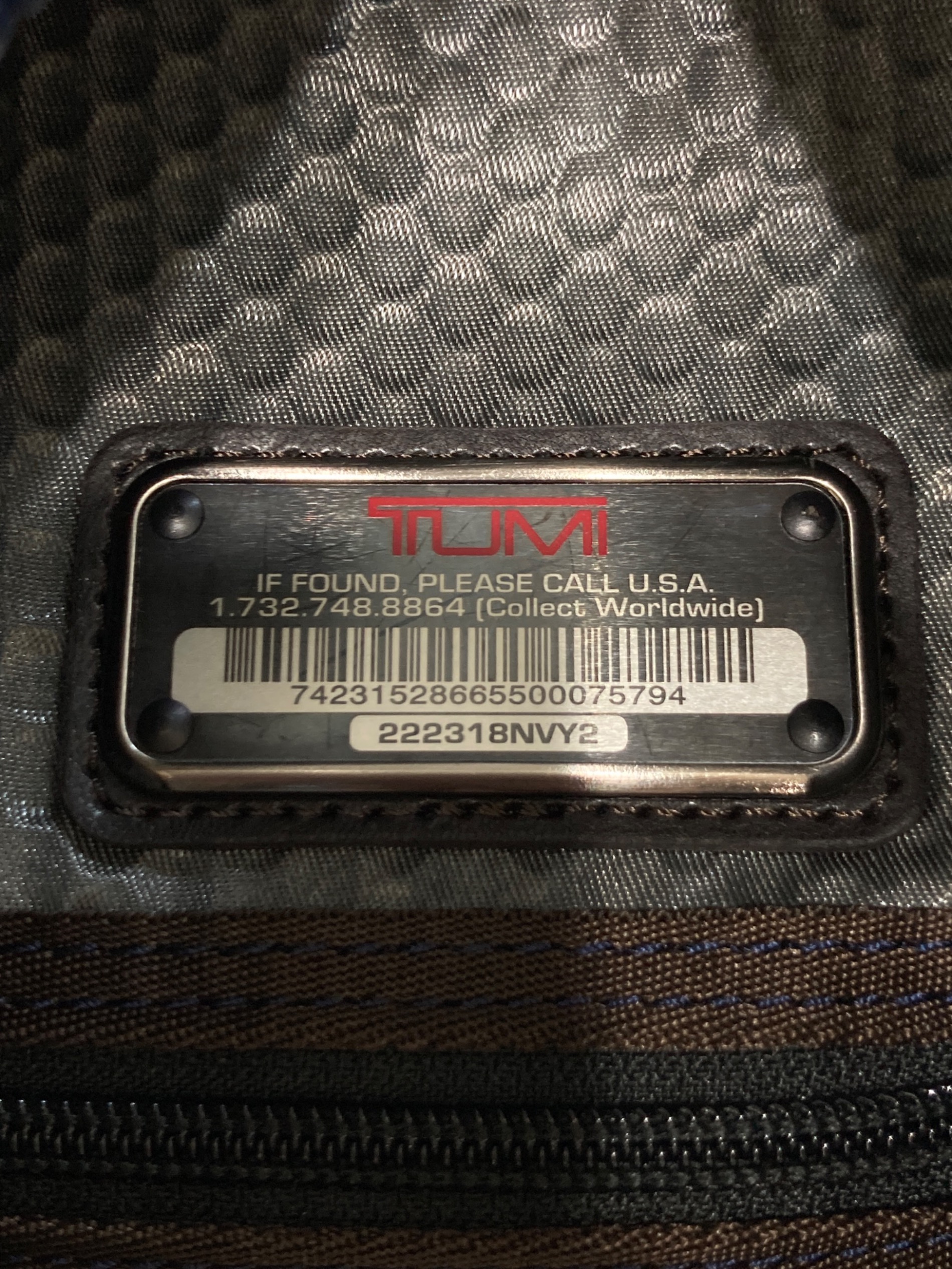 中古・古着通販】TUMI (トゥミ) ALPHABRAVO 222318NVY2 ネイビー