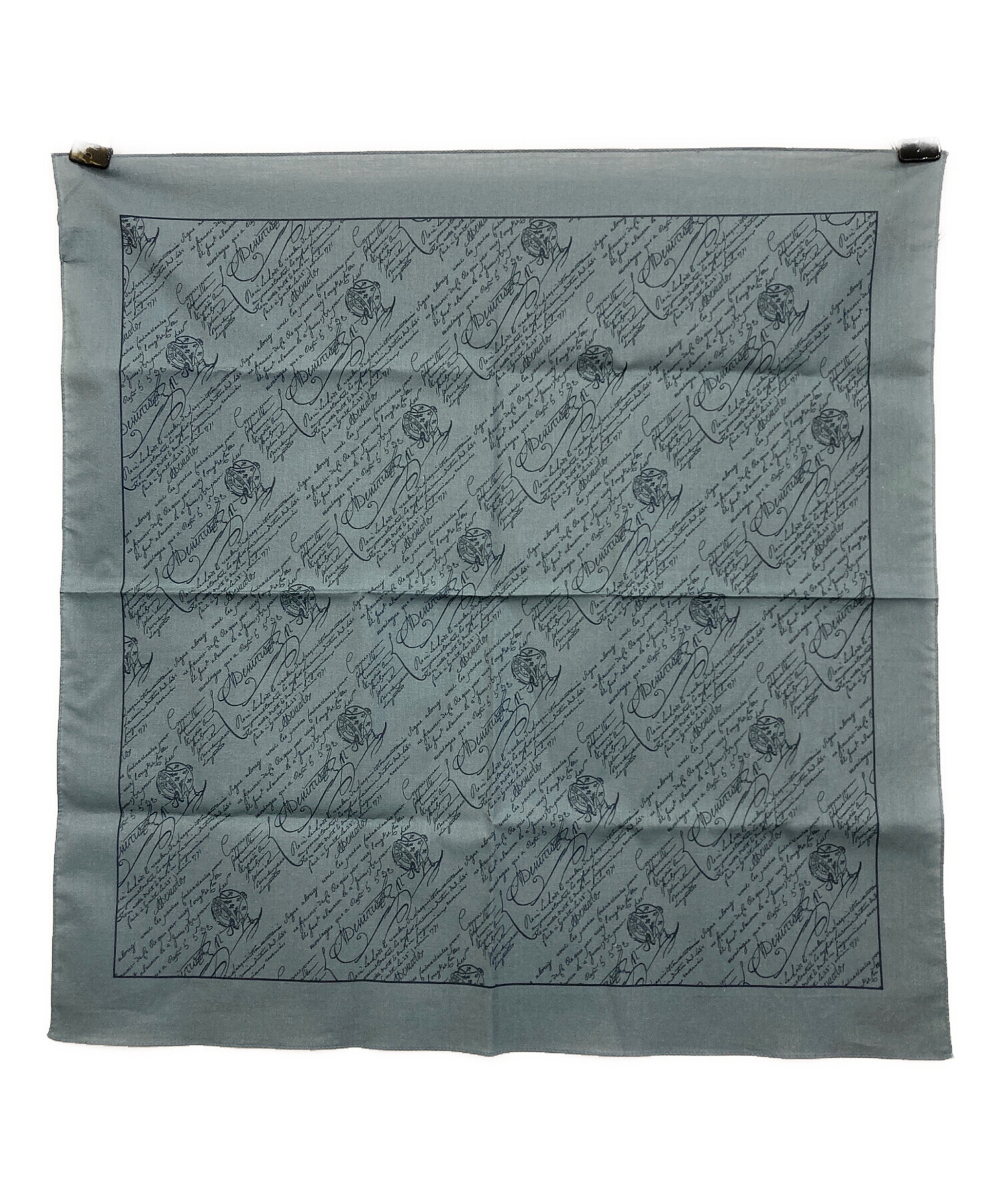 中古・古着通販】Berluti (ベルルッティ) スクリットハンカチーフ 中古・古着通販】Berluti (ベルルッティ) スクリットハンカチーフ
