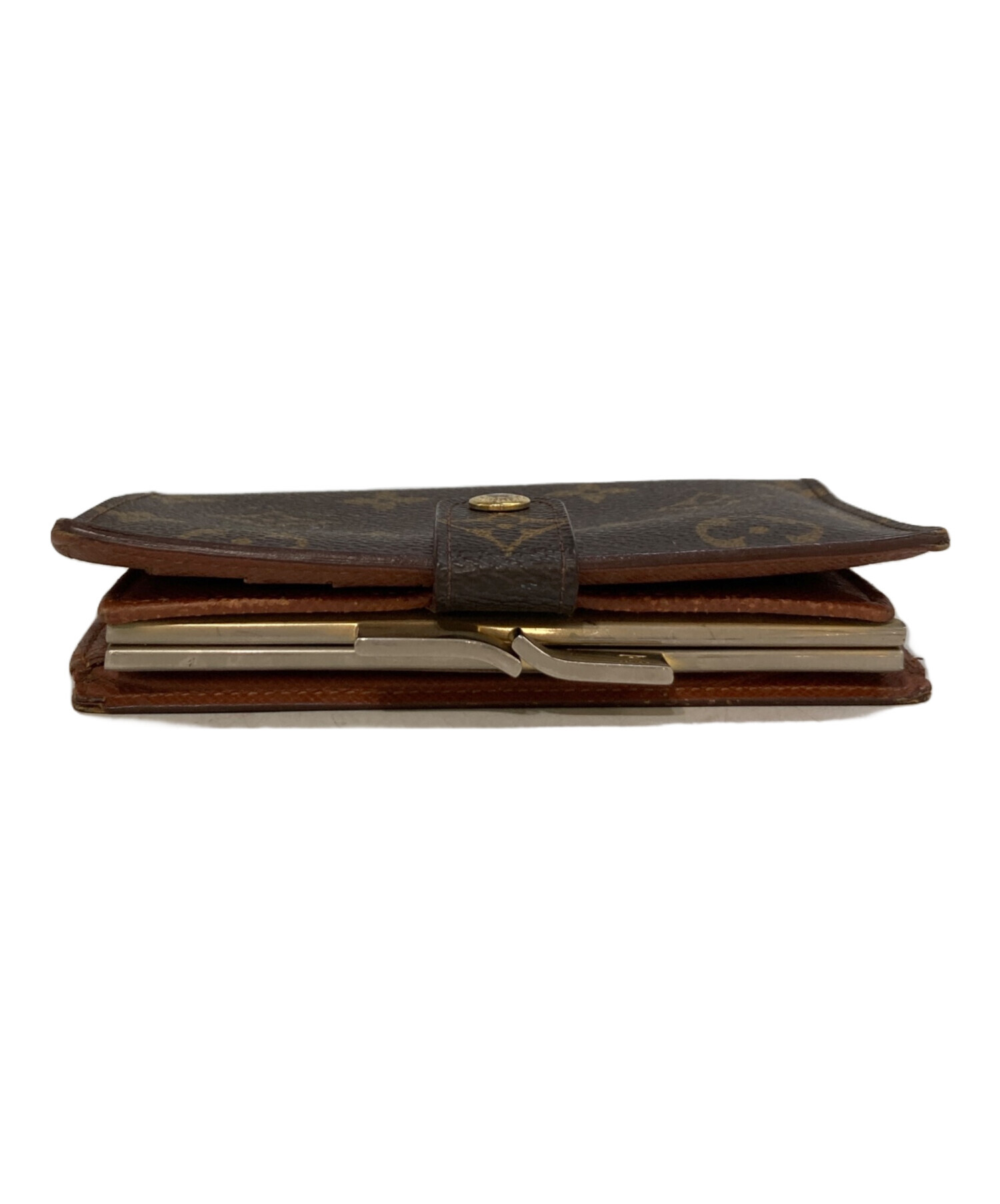 中古・古着通販】LOUIS VUITTON (ルイ ヴィトン) がま口財布 ブラウン