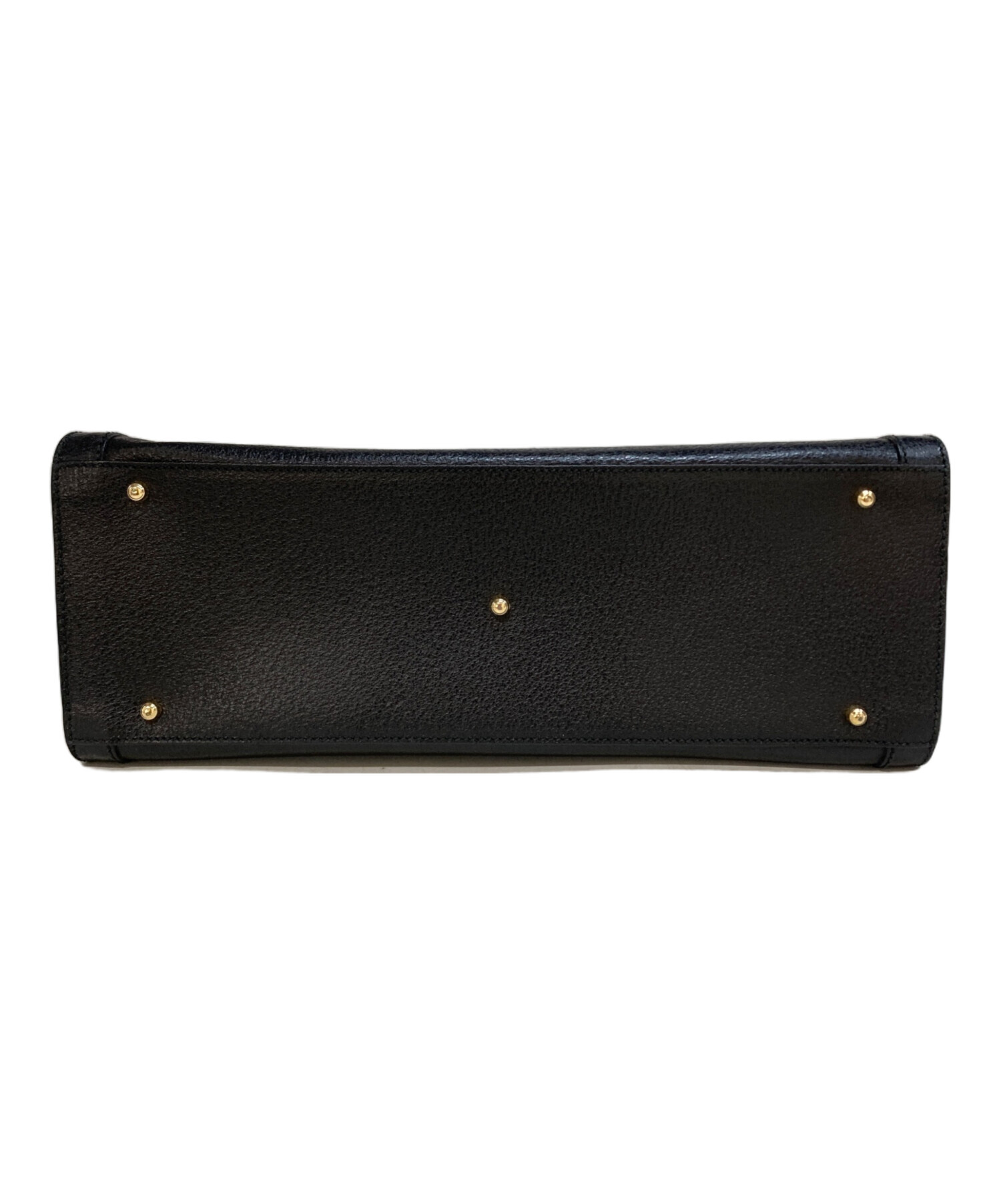 中古・古着通販】GUCCI (グッチ) バンブー レザー ハンドバッグ 002