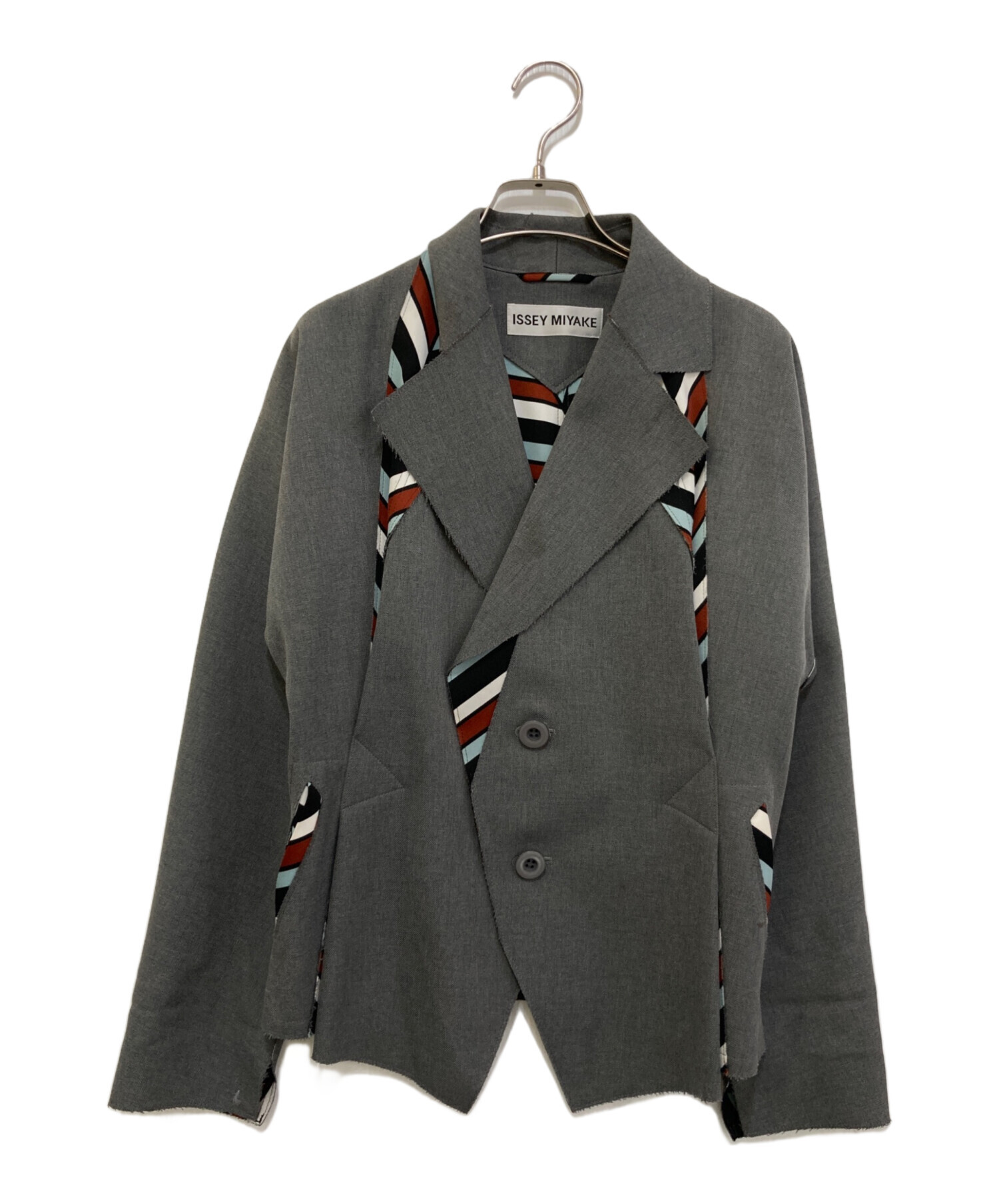 中古・古着通販】ISSEY MIYAKE (イッセイミヤケ) 切替ボンディング