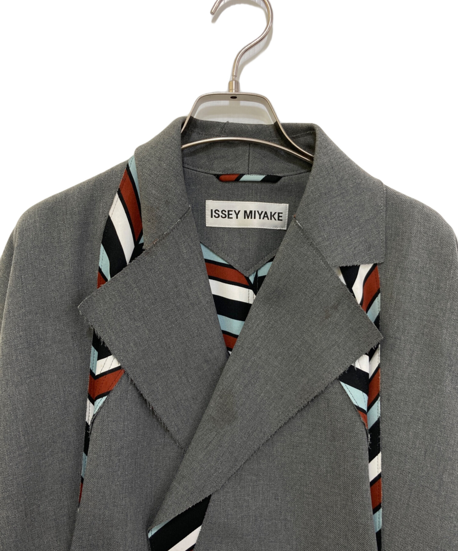 中古・古着通販】ISSEY MIYAKE (イッセイミヤケ) 切替ボンディング