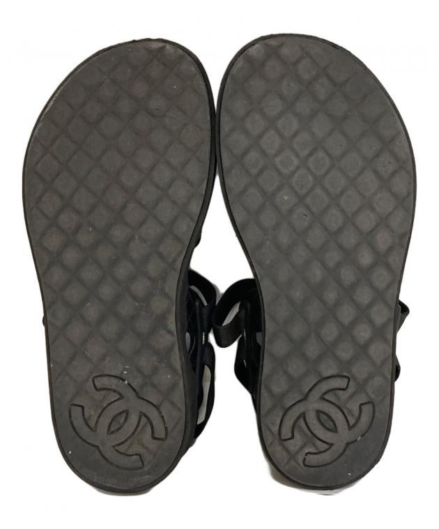 中古・古着通販】CHANEL (シャネル) ココマーク スポーツ サンダル