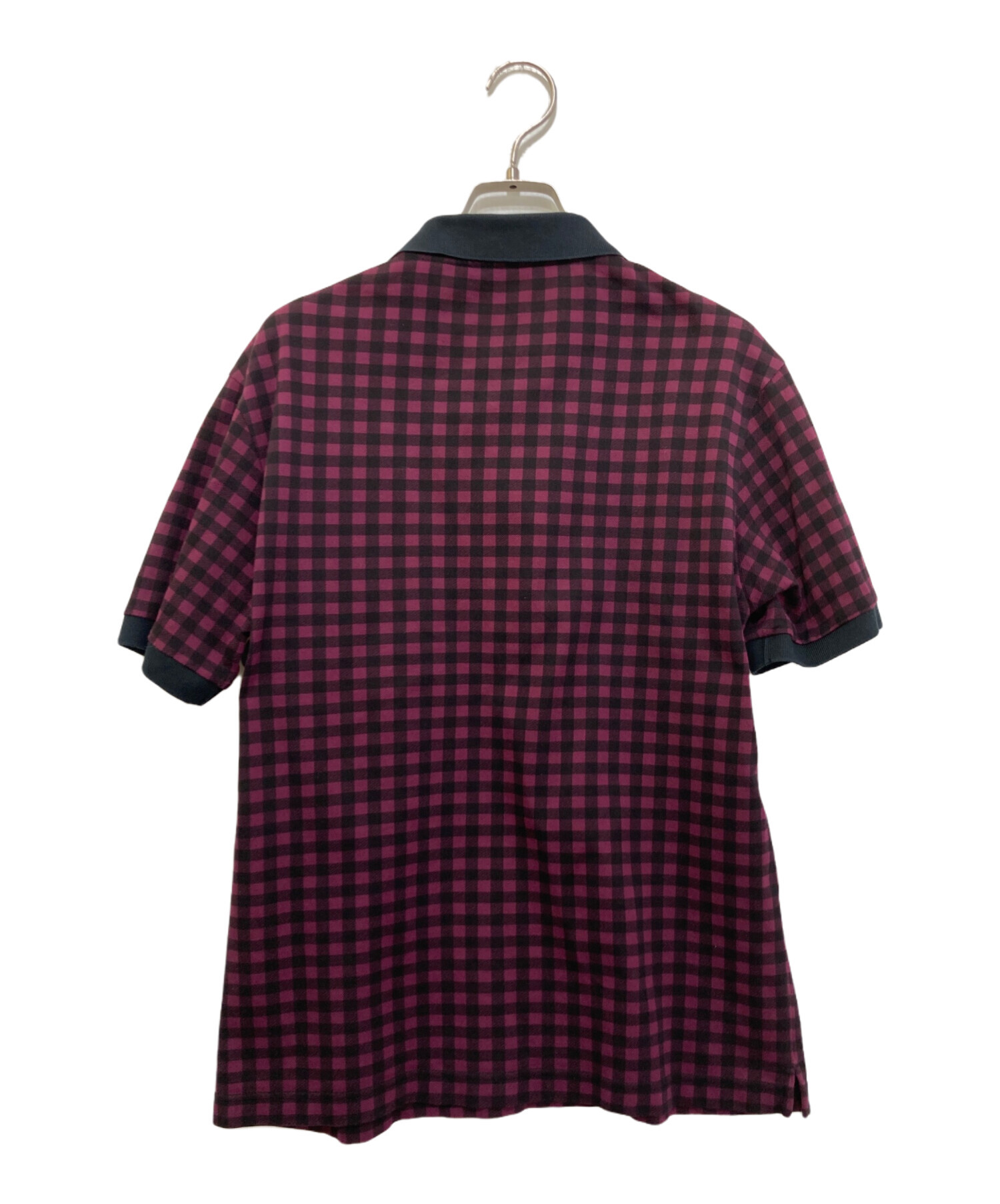 中古・古着通販】PRADA (プラダ) チェックポロシャツ 0000ET-Z00UK