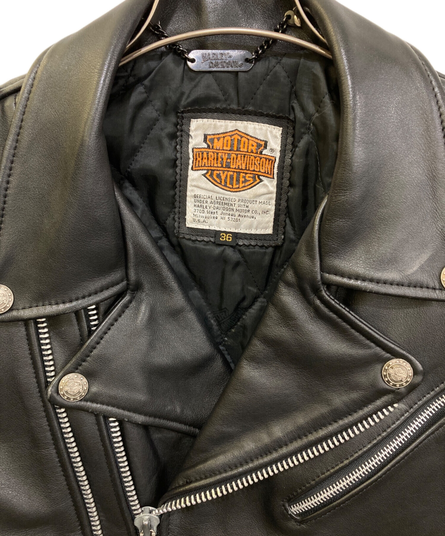 中古・古着通販】HARLEY-DAVIDSON (ハーレーダビッドソン) ダブル