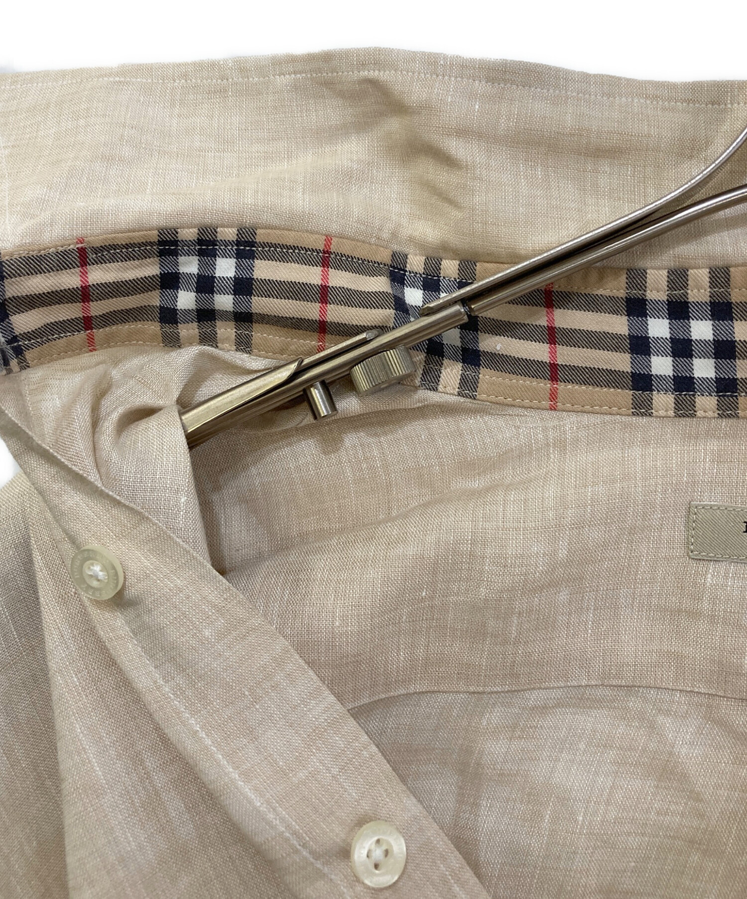 中古・古着通販】BURBERRY LONDON (バーバリーロンドン) リネンシャツ