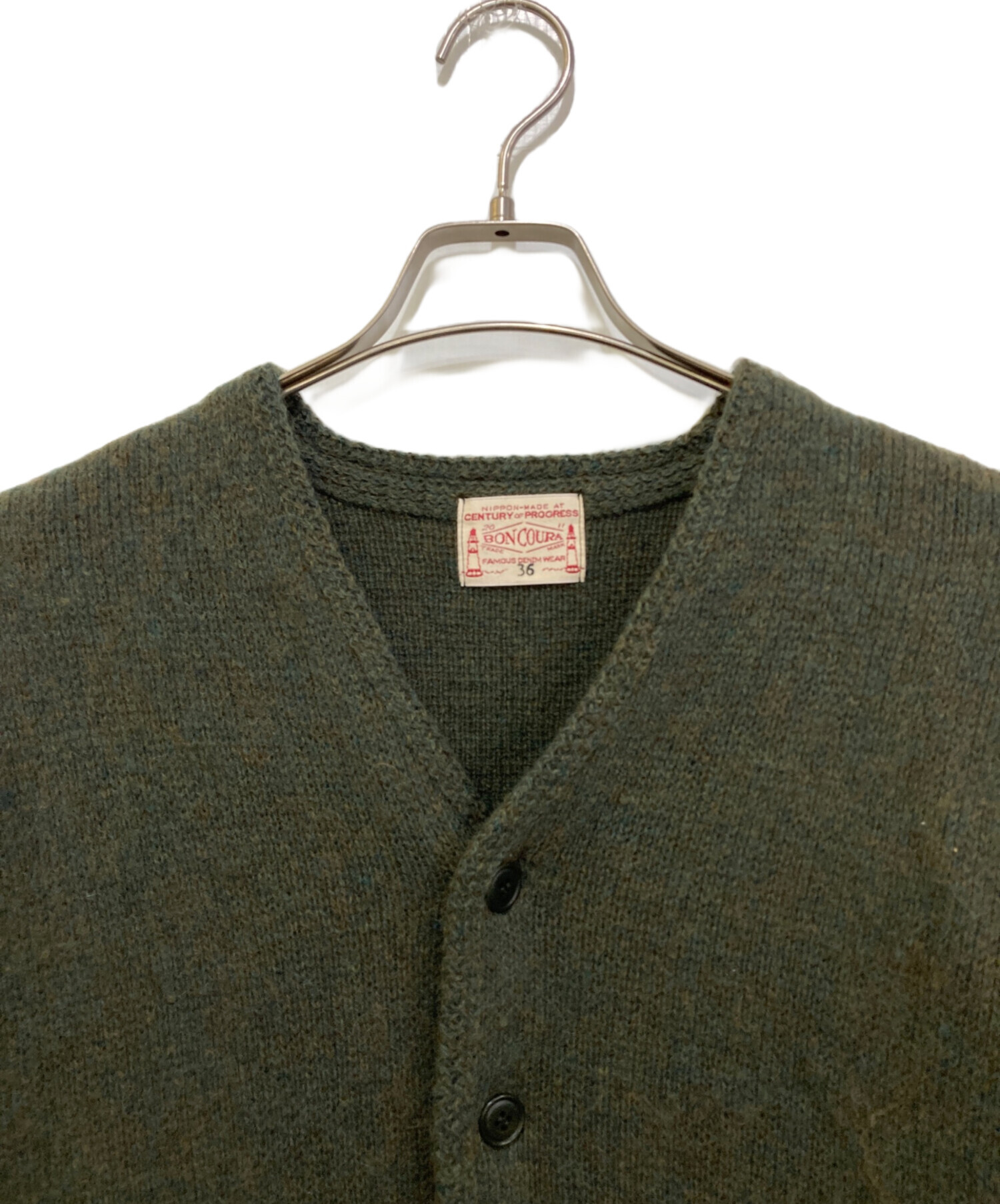 中古・古着通販】BONCOURA (ボンクラ) Alpaca Mohair Cardigan