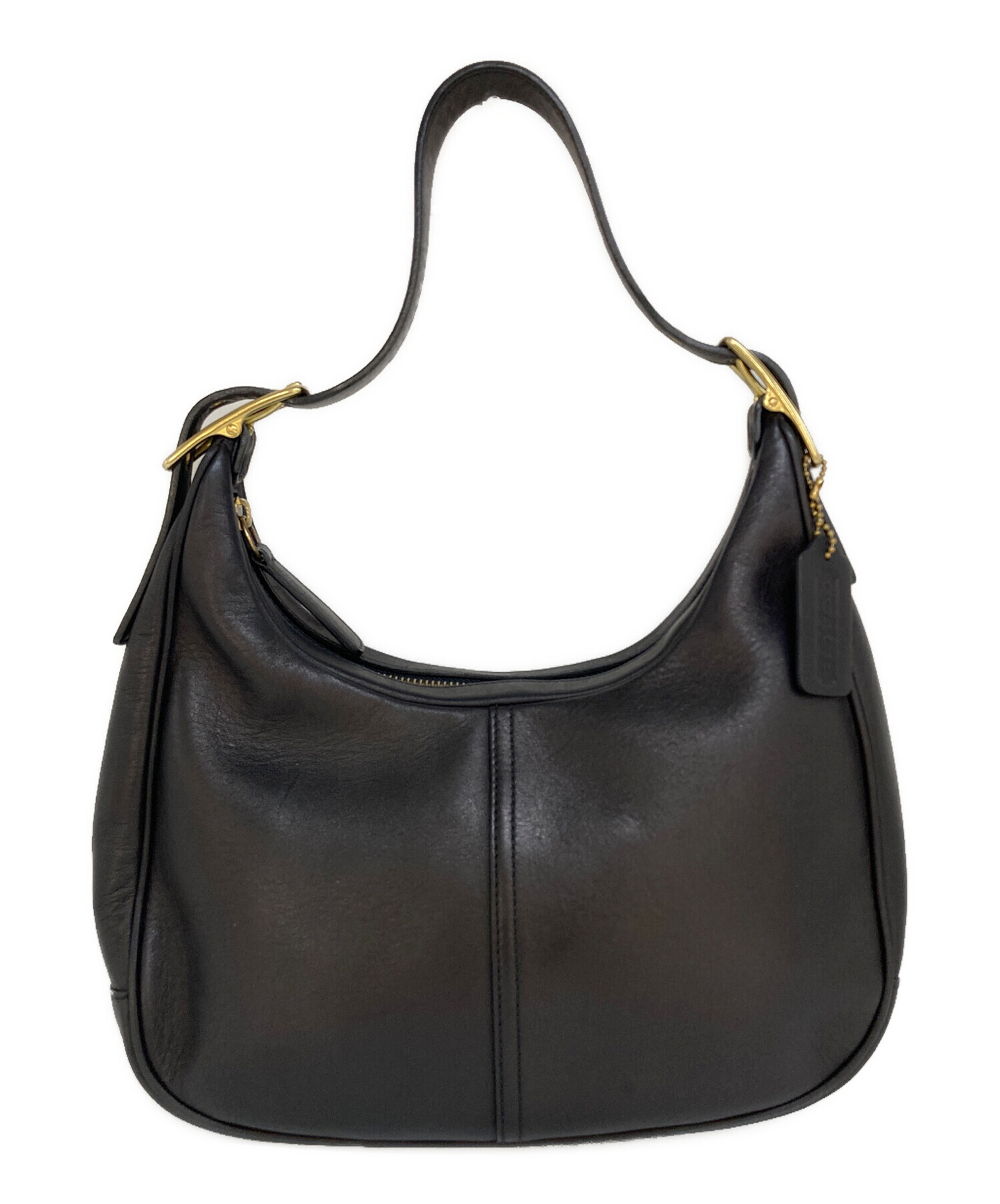 COACH エルゴ　ワンショルダーバッグ　クラブタンレザー　ブラック　y2k 中古・古着通販】COACH (コーチ) エルゴワンショルダーバッグ 9342