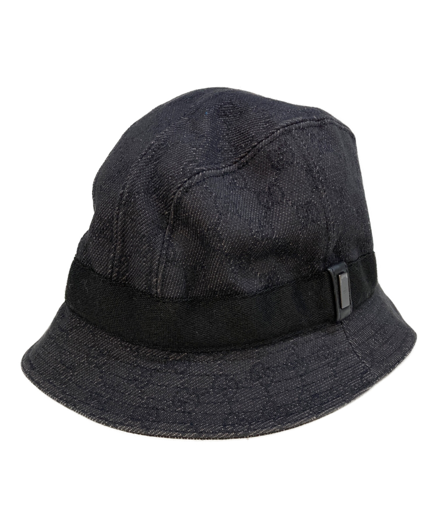 中古・古着通販】GUCCI (グッチ) GGキャンバスハット 023441 ブラック