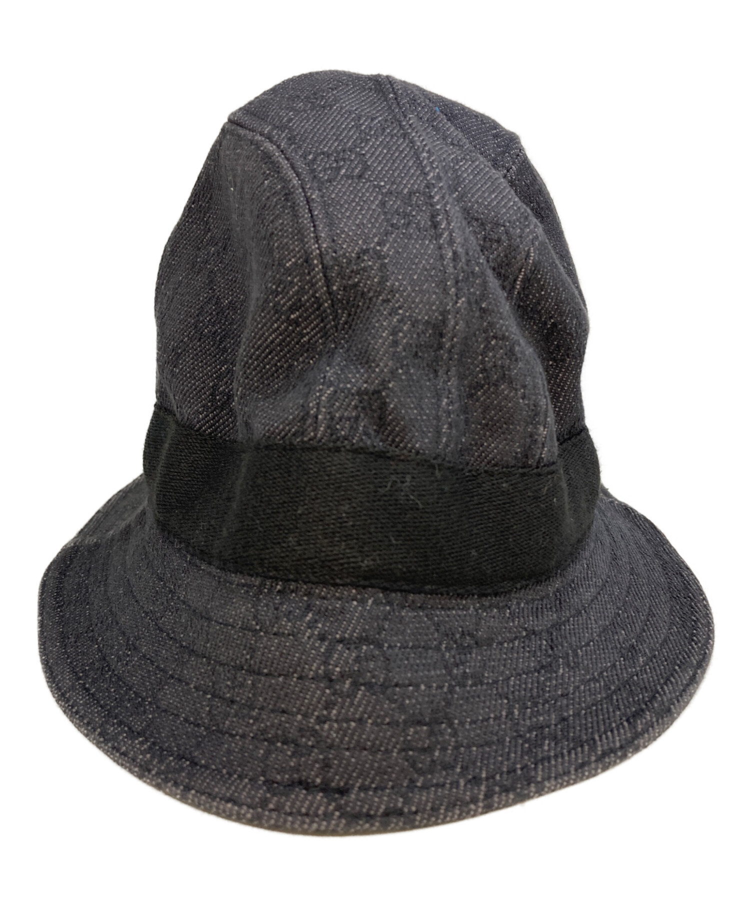 中古・古着通販】GUCCI (グッチ) GGキャンバスハット 023441 ブラック