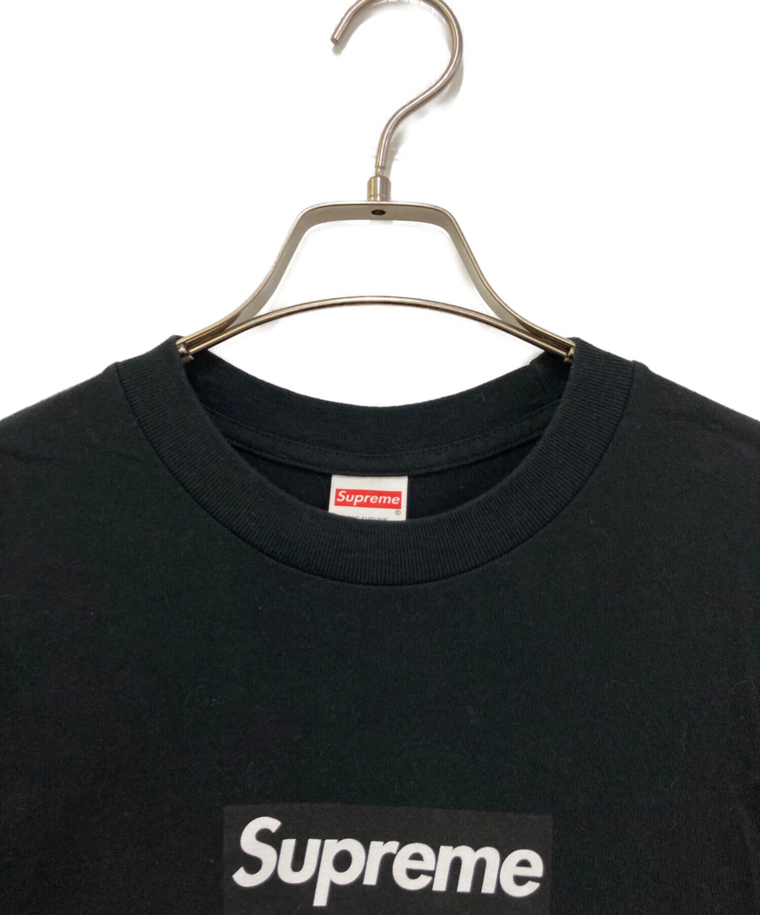 中古・古着通販】SUPREME (シュプリーム) Box Logo L/S Tee ブラック
