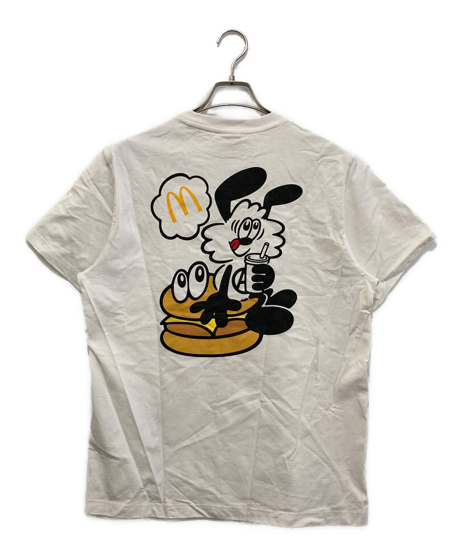 McDonald's × Veldy コラボTシャツ ホワイト L 中古・古着通販】VERDY (ヴェルディ) McDonald's (マクドナルド