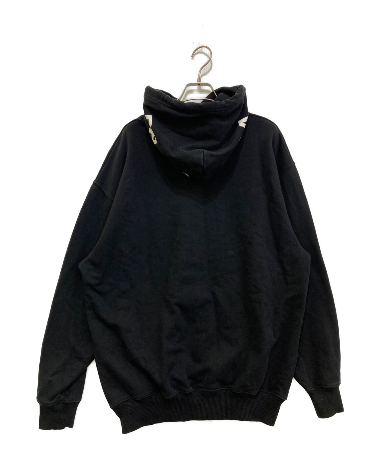 中古・古着通販】BALENCIAGA (バレンシアガ) フードロゴパーカー