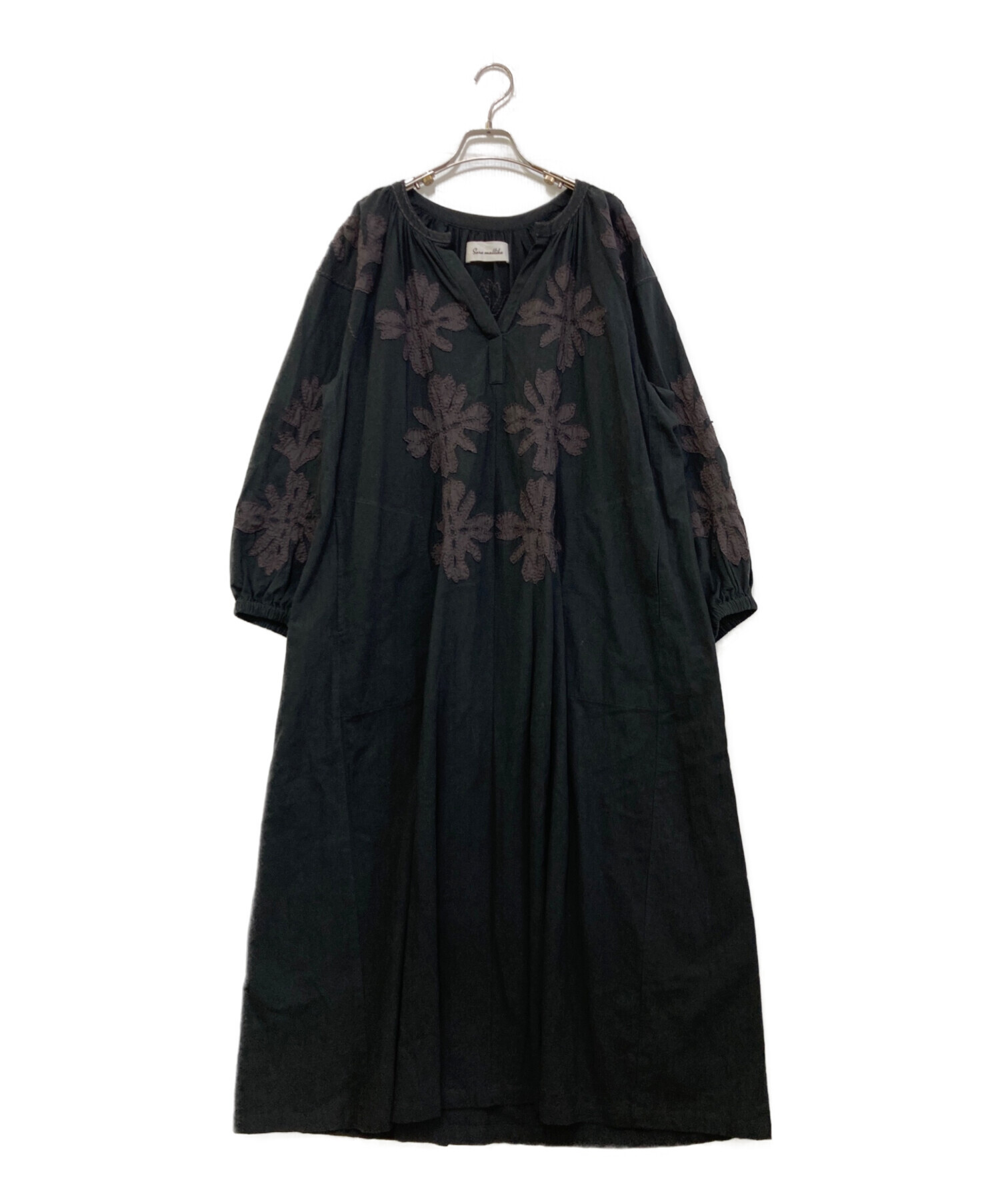 中古・古着通販】sara mallika (サラマリカ) COTTON FLOWER PATCHWORK