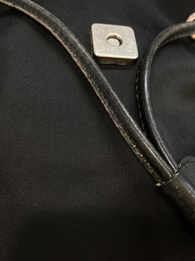 中古・古着通販】FENDI (フェンディ) FFロゴナイロン巾着リュック