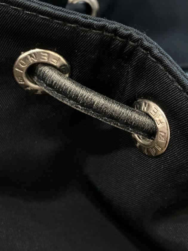 中古・古着通販】FENDI (フェンディ) FFロゴナイロン巾着リュック