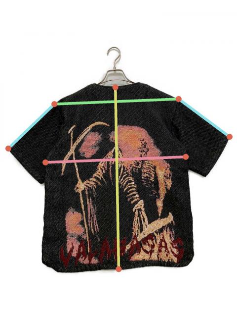 バラバサス　カーディガン 中古・古着通販】VALABASAS (バラバサス) 半袖ニットカーディガン