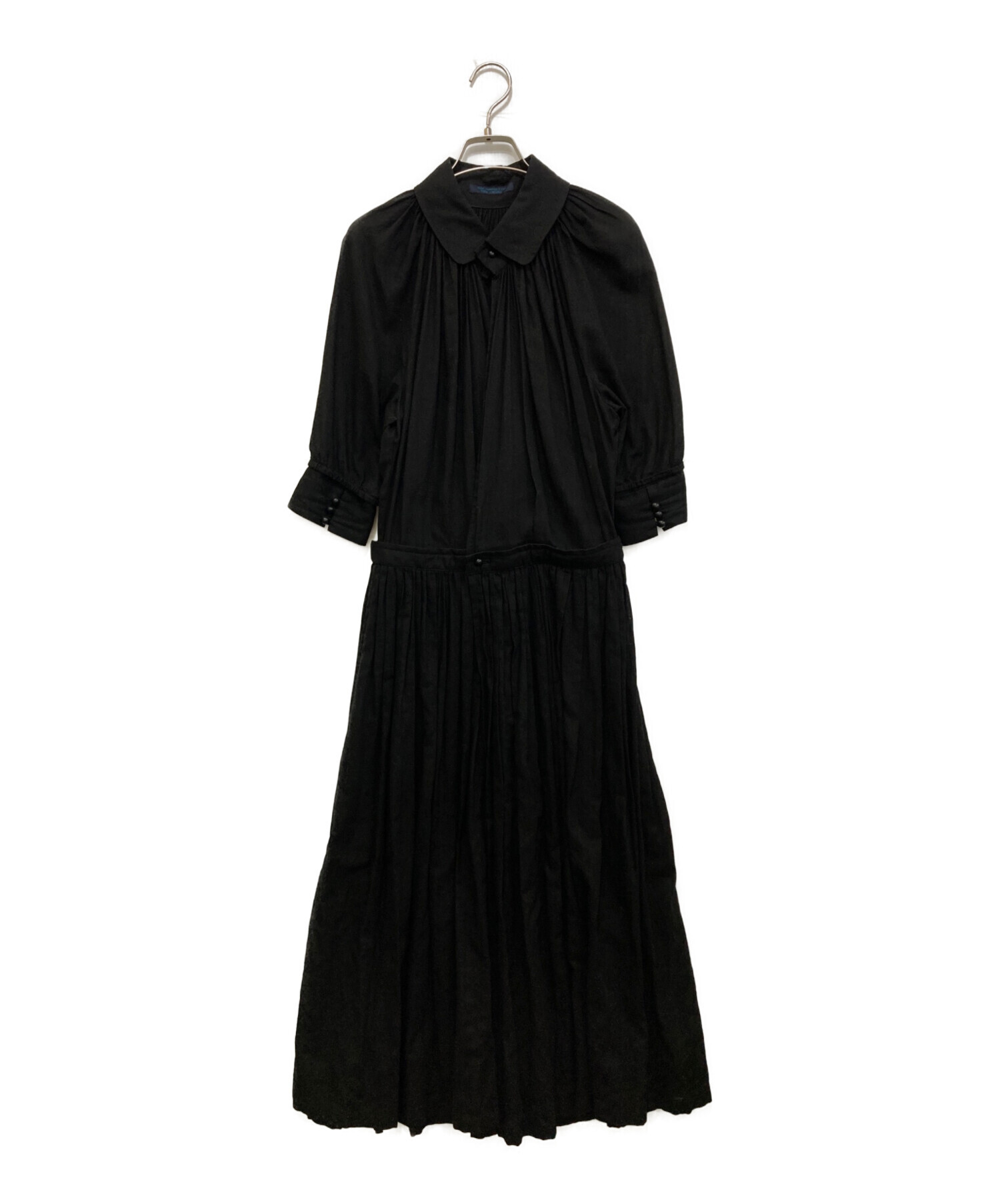 Yohji Yamamoto ヨウジヤマモト　ワンピース ブラックS 中古・古着通販】REGULATION Yohji Yamamoto (レギュレーションヨウジ